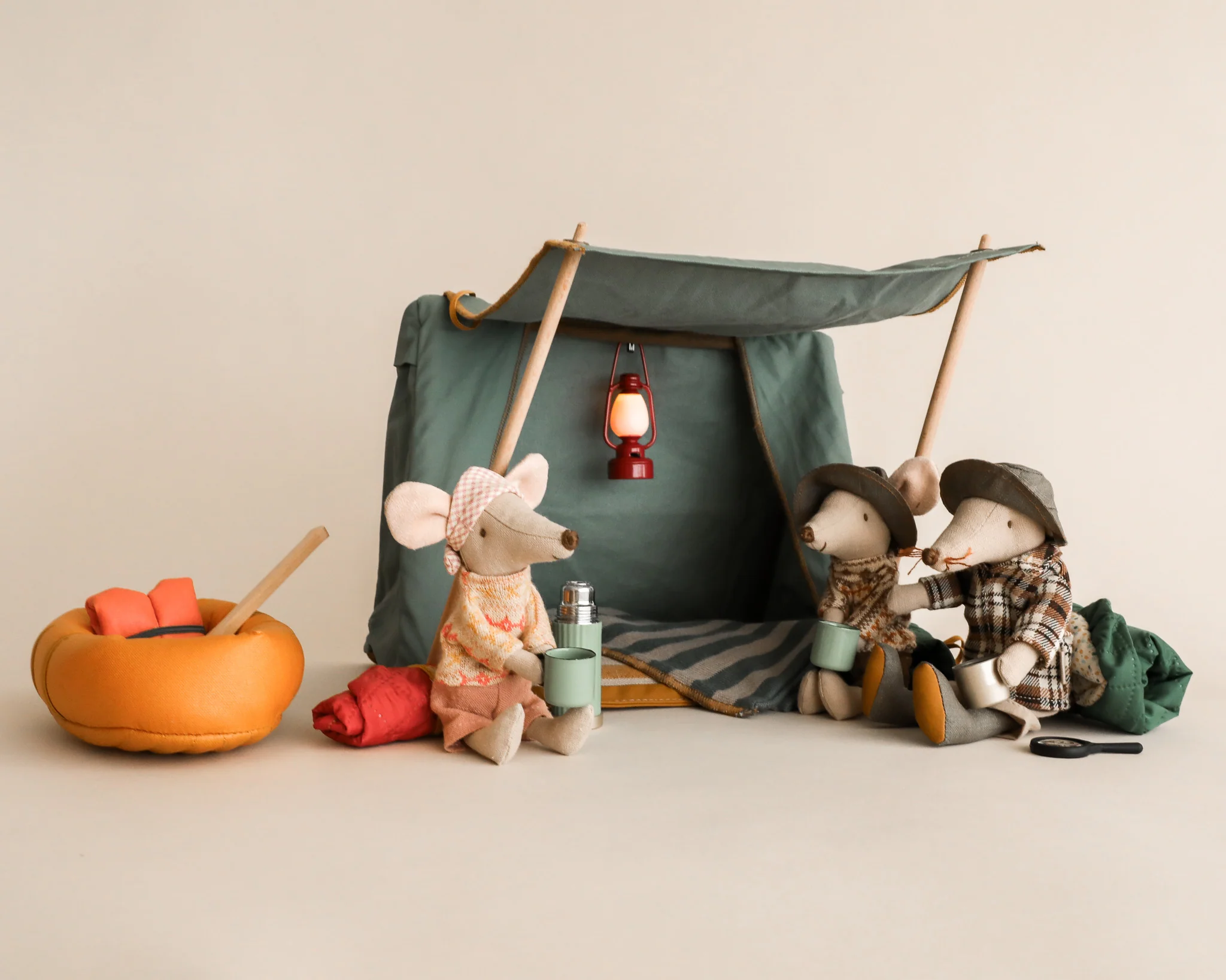 Maileg | Happy Camper Tent, Mouse - Image 7