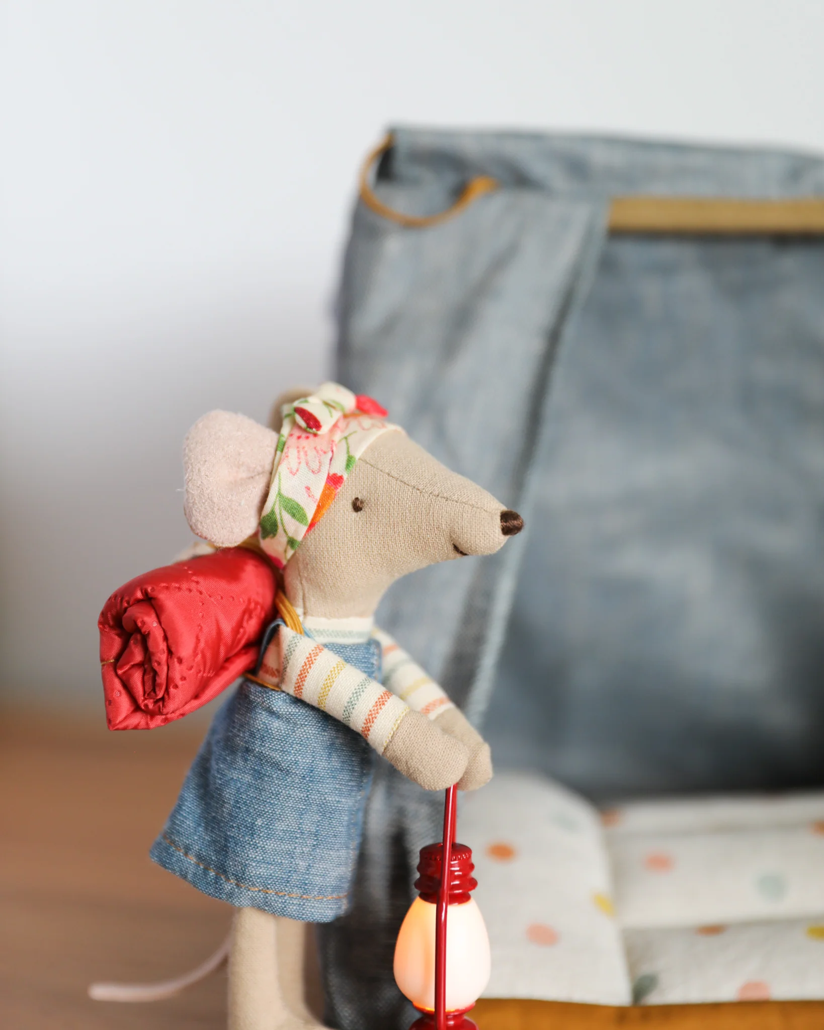 Maileg | Hiker Mouse, Big Sister - Image 2