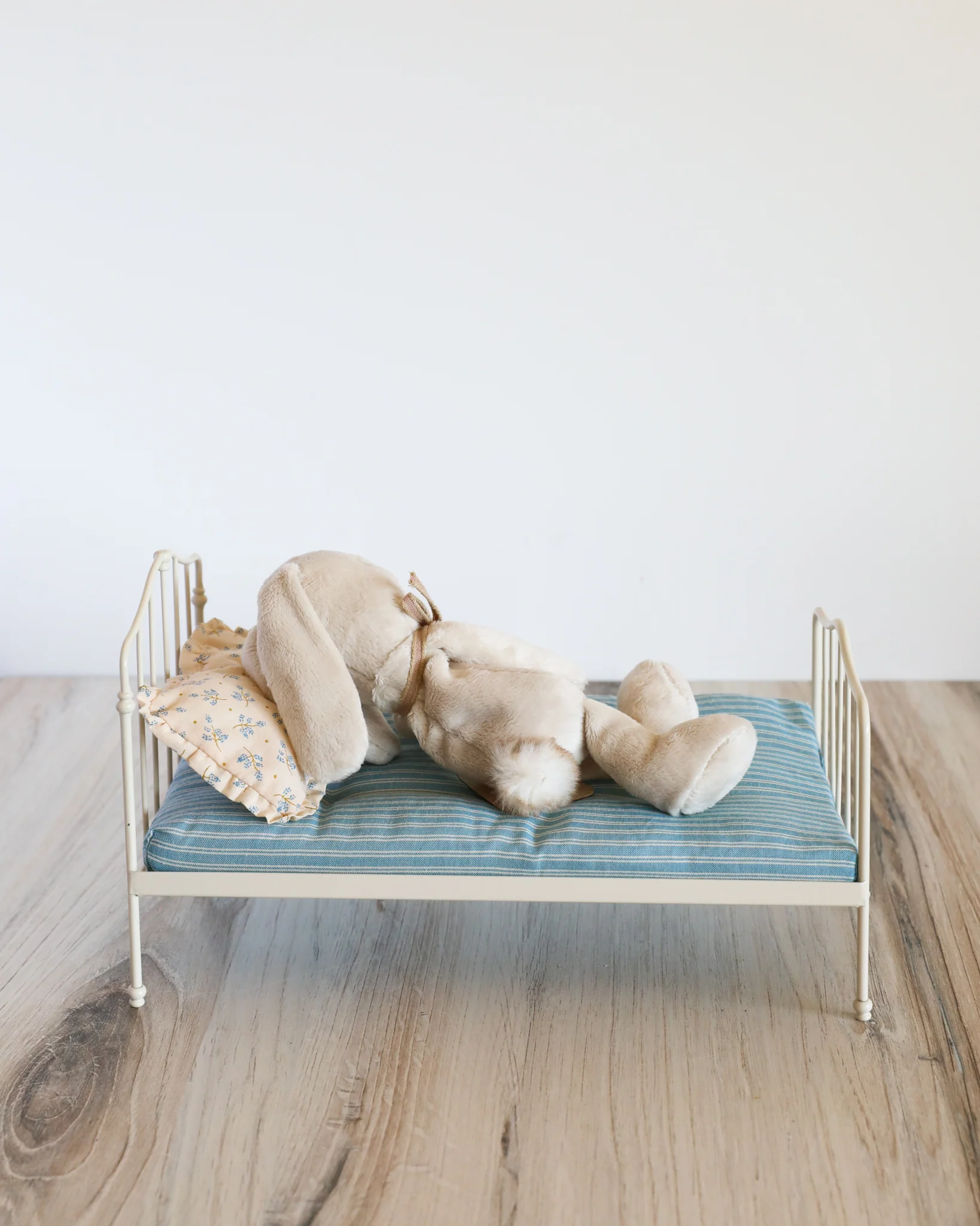 Maileg | Miniature Bed, Mini - Blue - Image 5