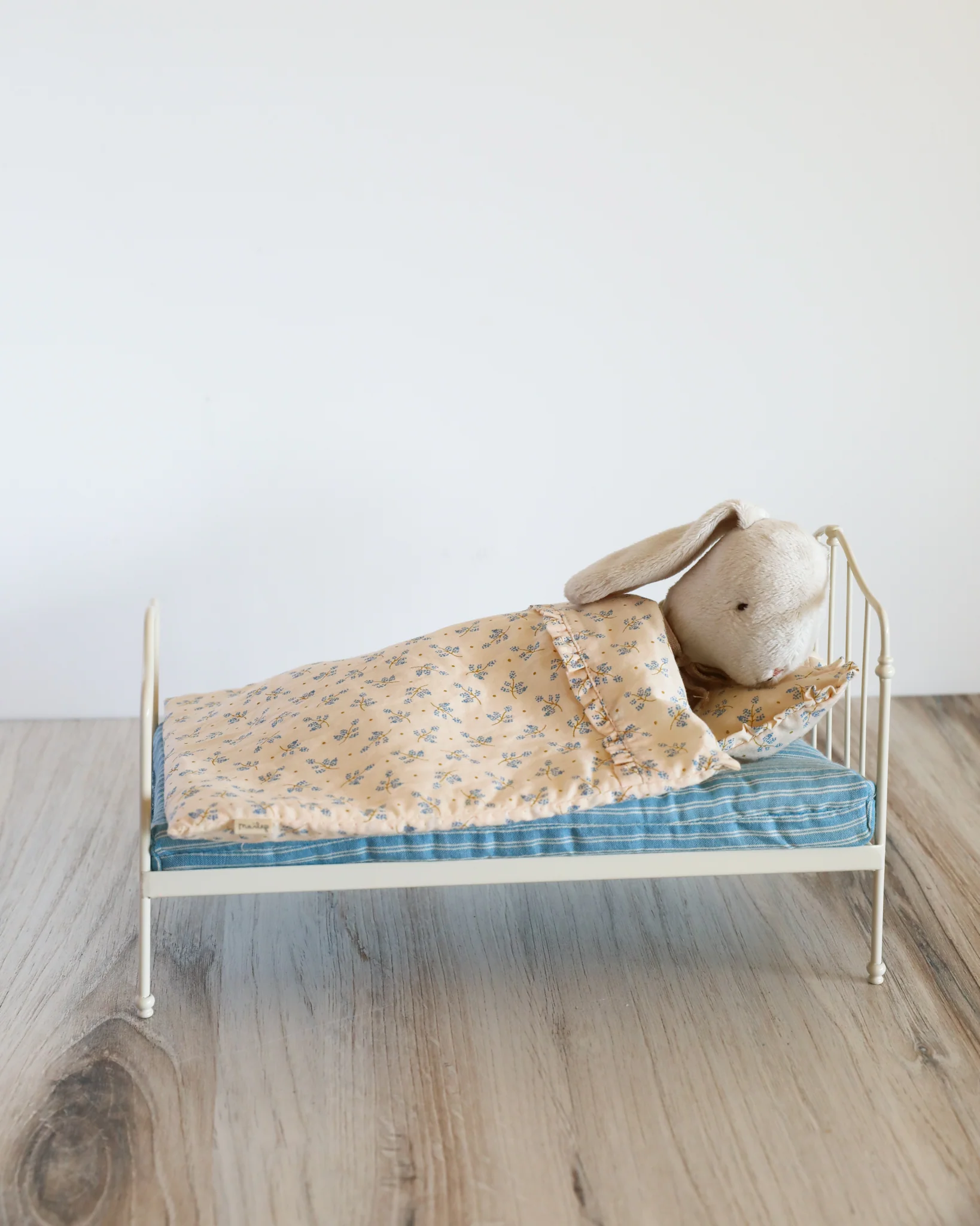 Maileg | Miniature Bed, Mini - Blue - Image 6