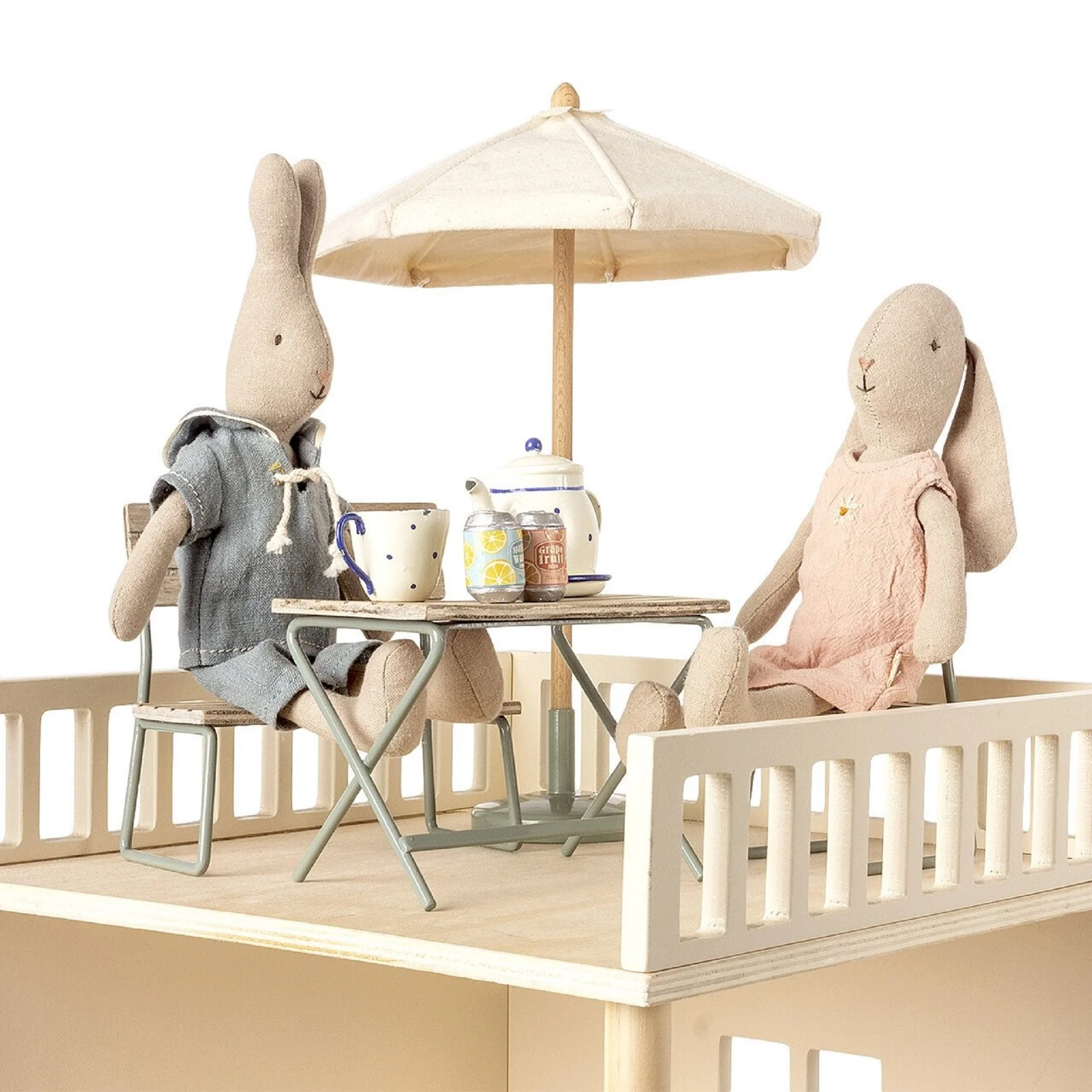 Maileg | Miniature Garden Set, Table with Chair and Bench - Image 3