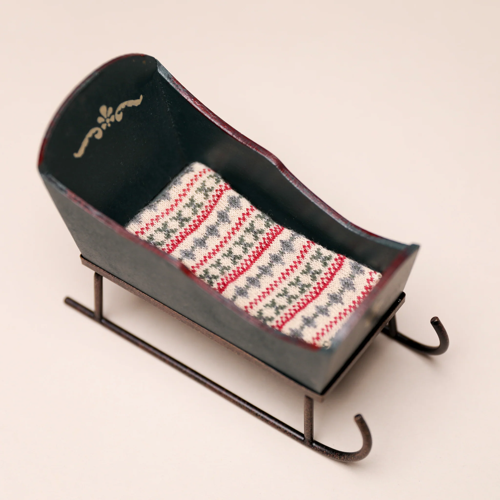 Maileg | Christmas Sleigh - Mouse - Image 2