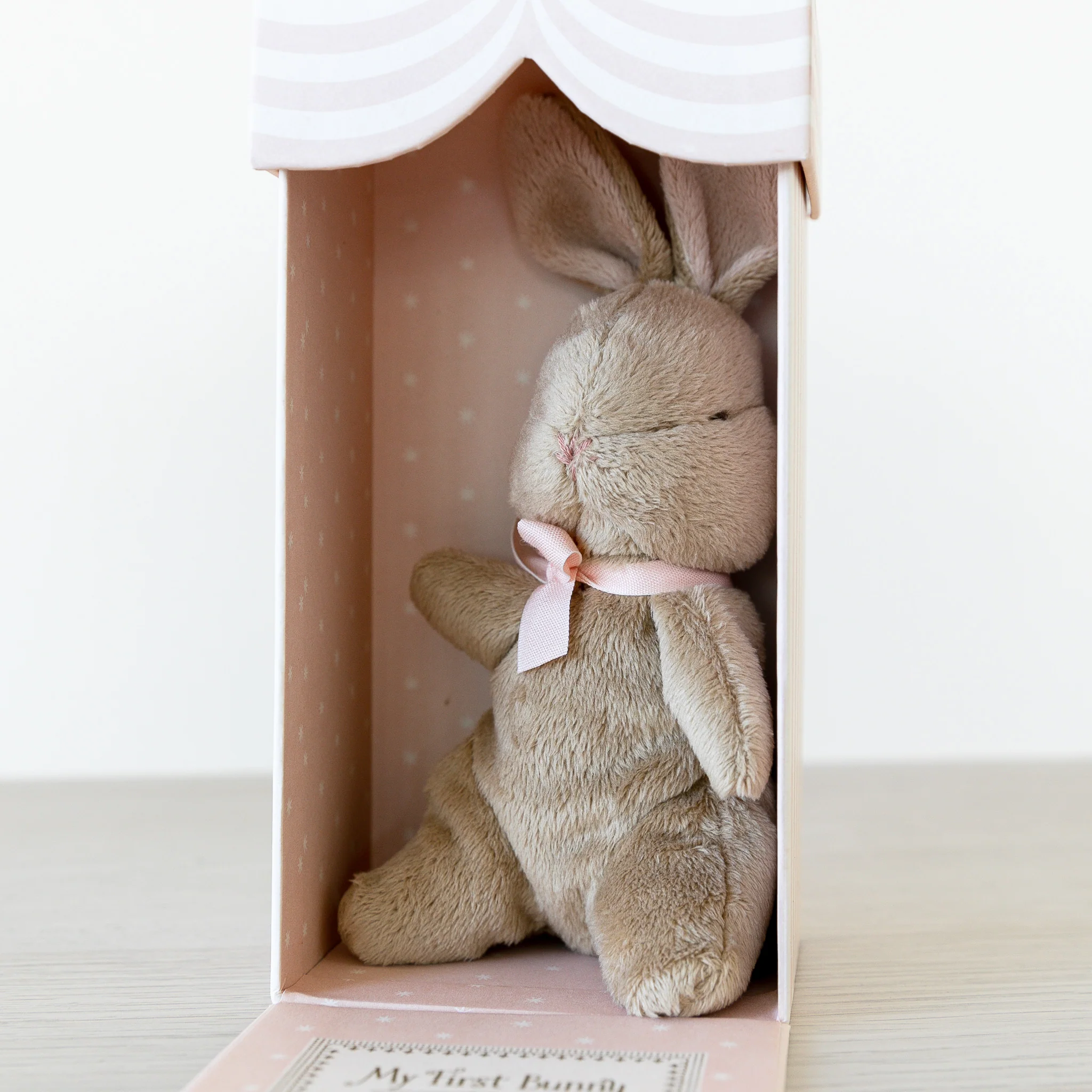 Maileg | My First Bunny in Box - Rose - Image 4
