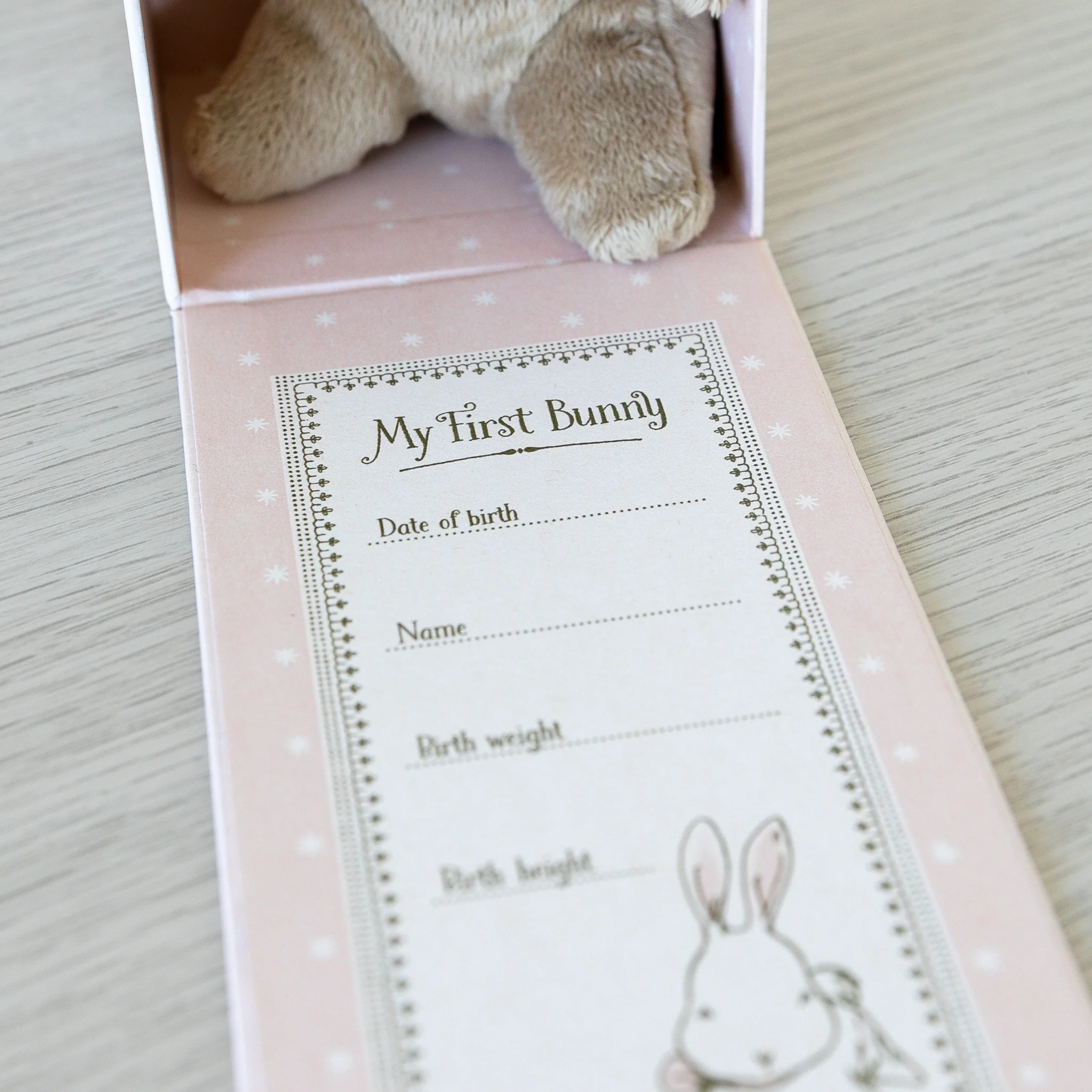 Maileg | My First Bunny in Box - Rose - Image 5