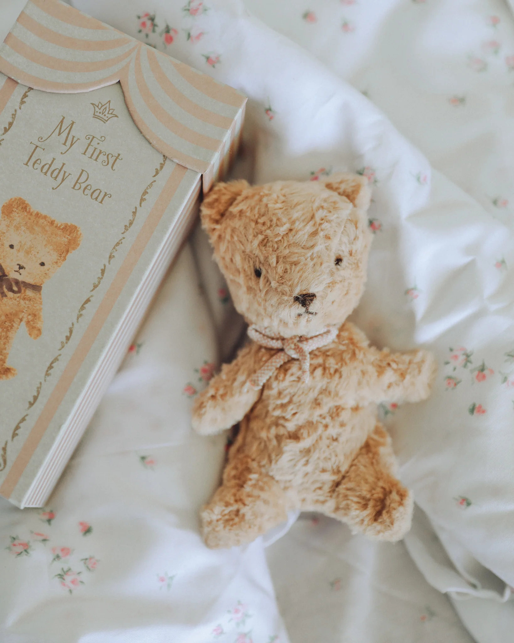 Maileg | My First Teddy - Powder - Image 4