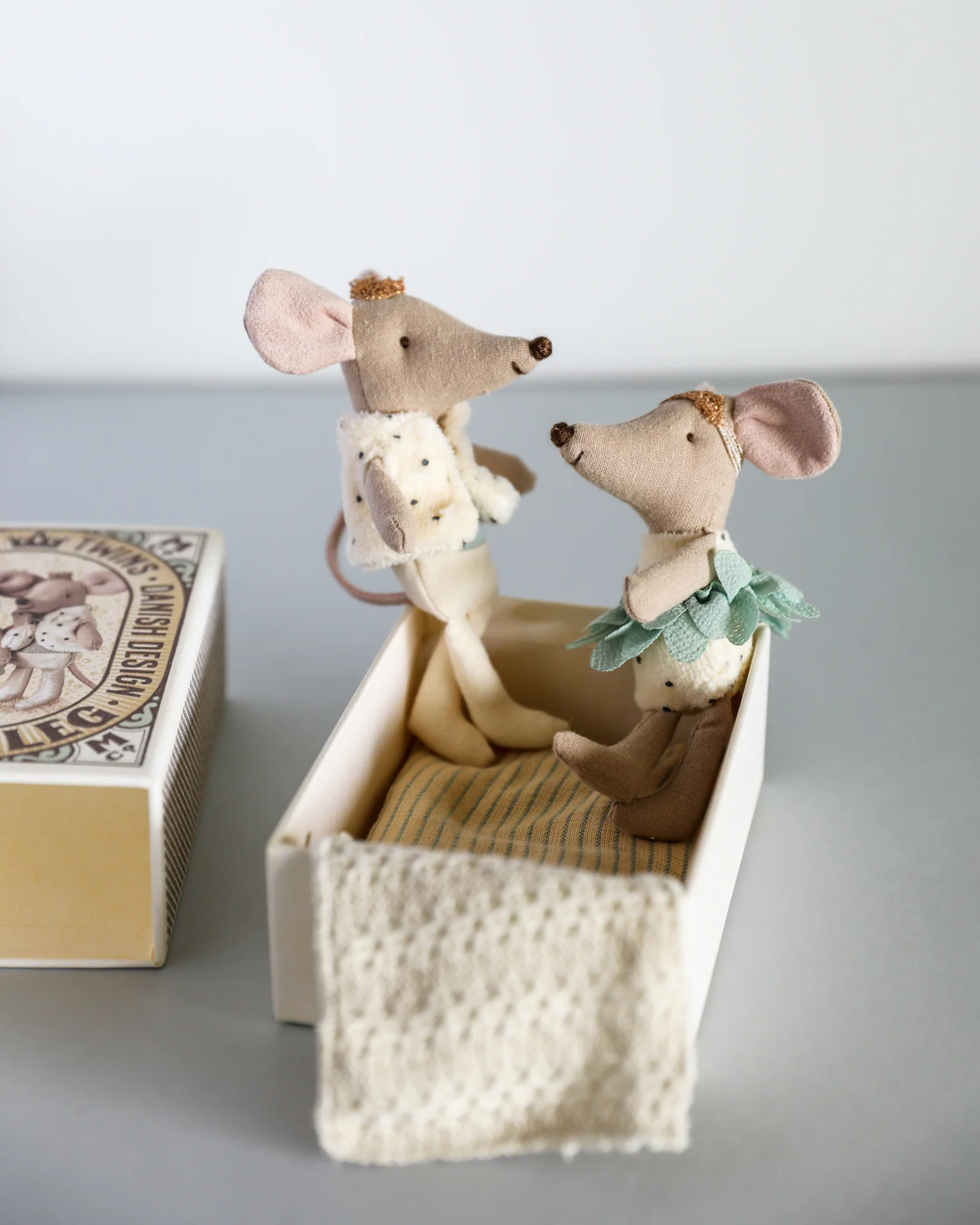 Maileg | Royal Twins, Little Sister and Little Brother in Box - Image 5