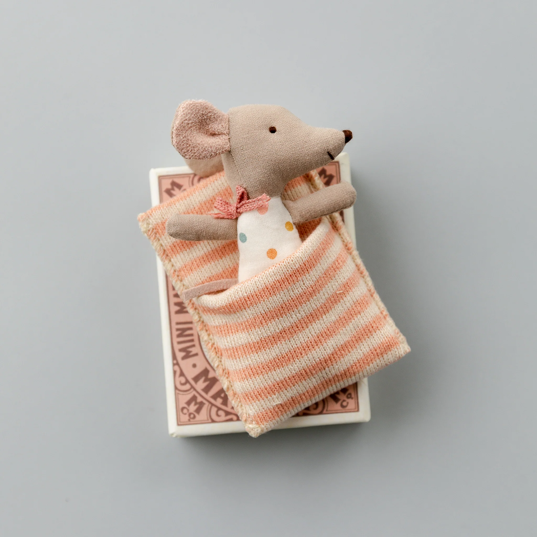 Maileg | Sleepy/Wakey Baby Mouse in Matchbox - Image 5