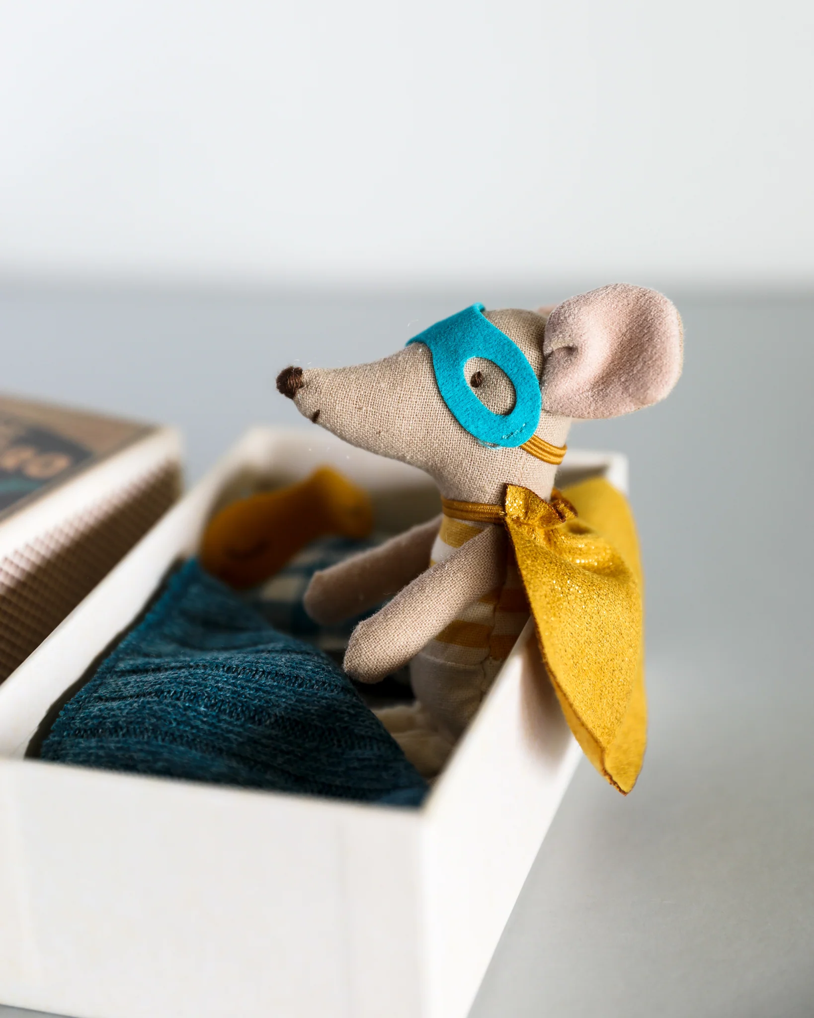 Maileg | Superhero Mouse - Little Brother in Box - Image 6