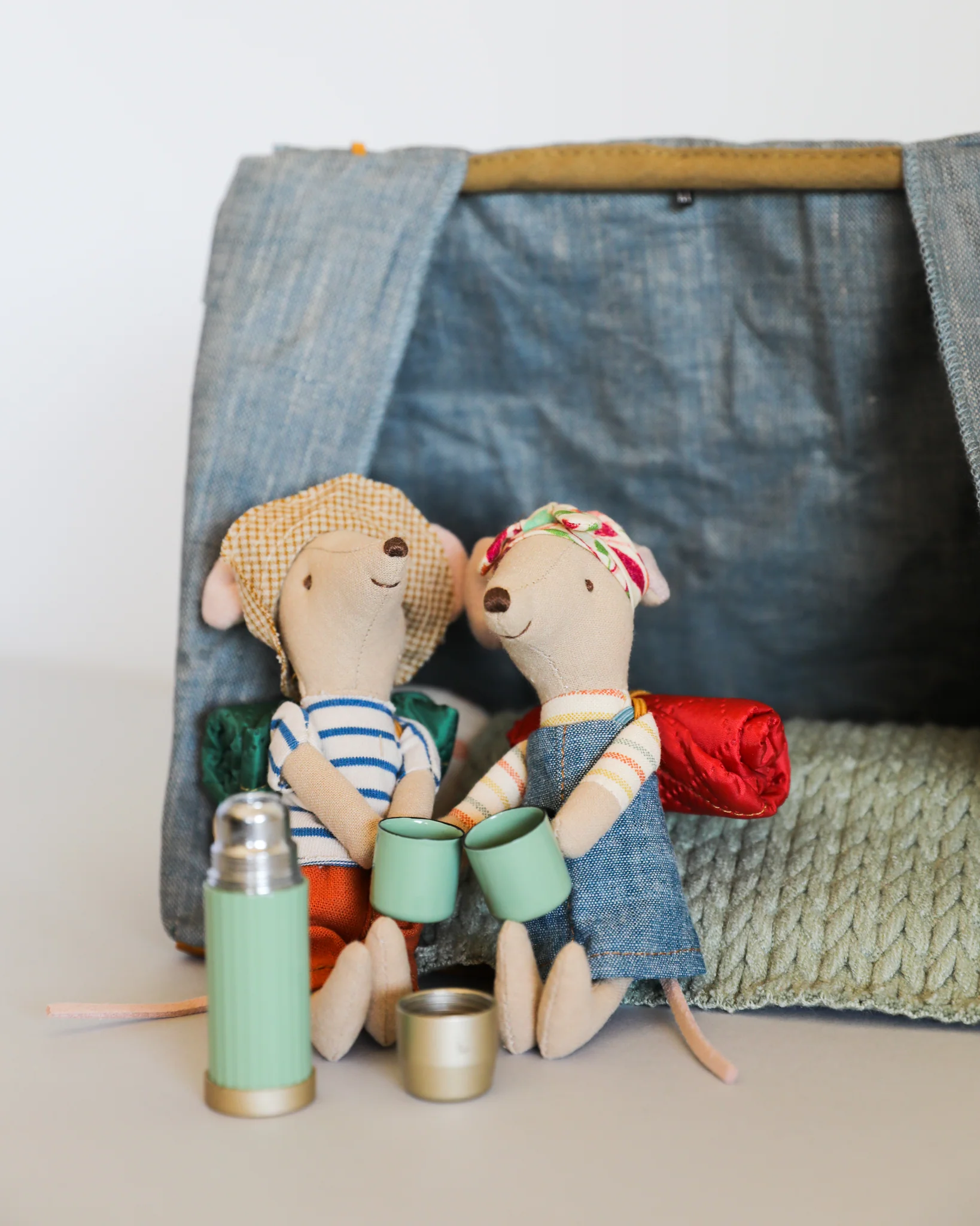 Maileg | Thermos and Cups - Mint - Image 2