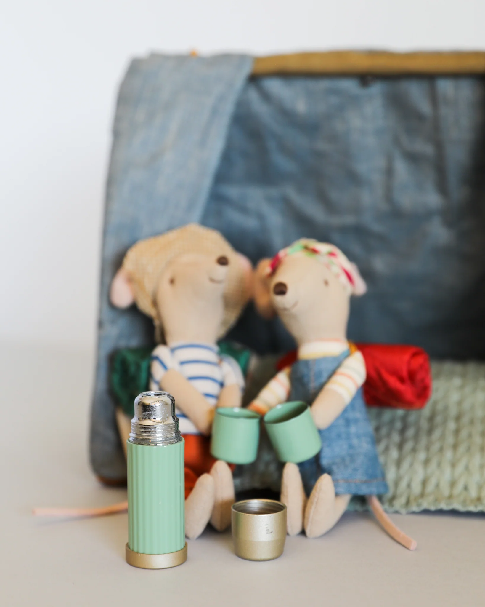 Maileg | Thermos and Cups - Mint - Image 3