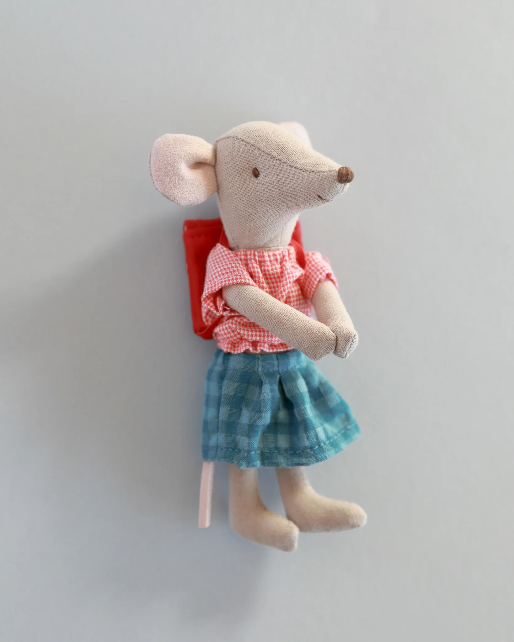 Maileg | Tricycle Mouse, Big Sister - Red - Image 2