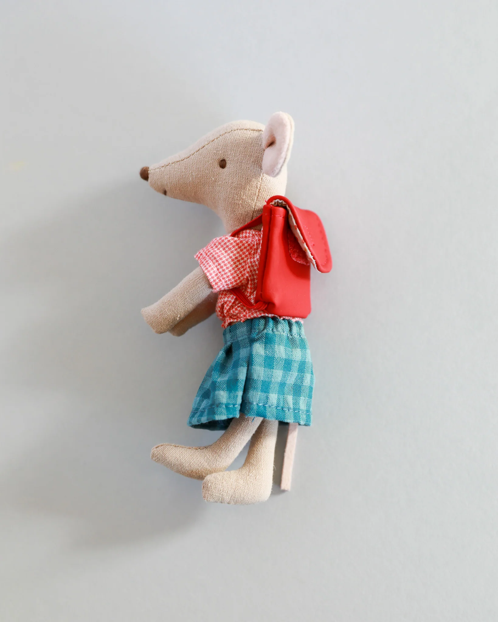 Maileg | Tricycle Mouse, Big Sister - Red - Image 3