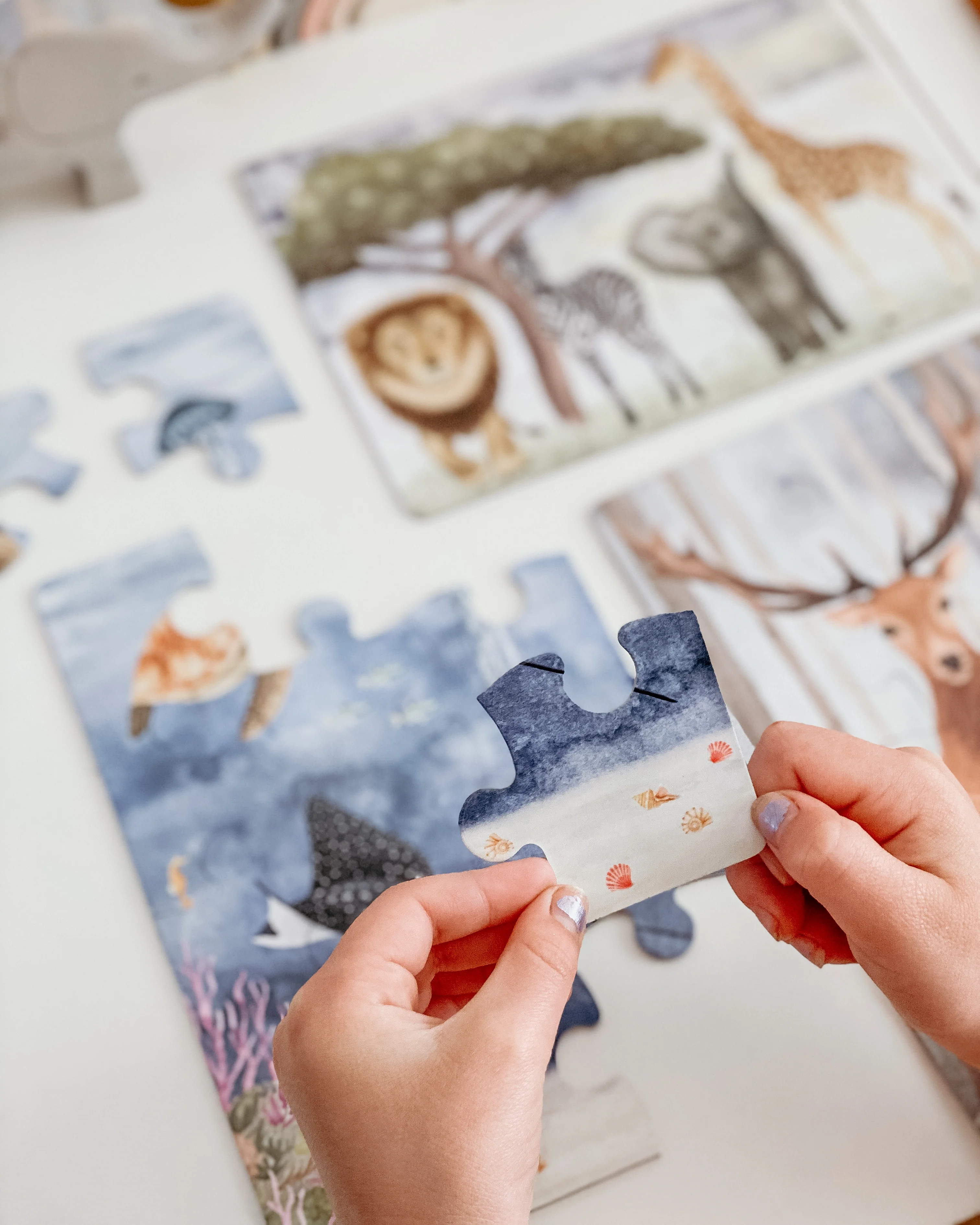 Jo Collier Designs | The Majestic Wild Jigsaw Puzzles (Pack of 3) - Image 3