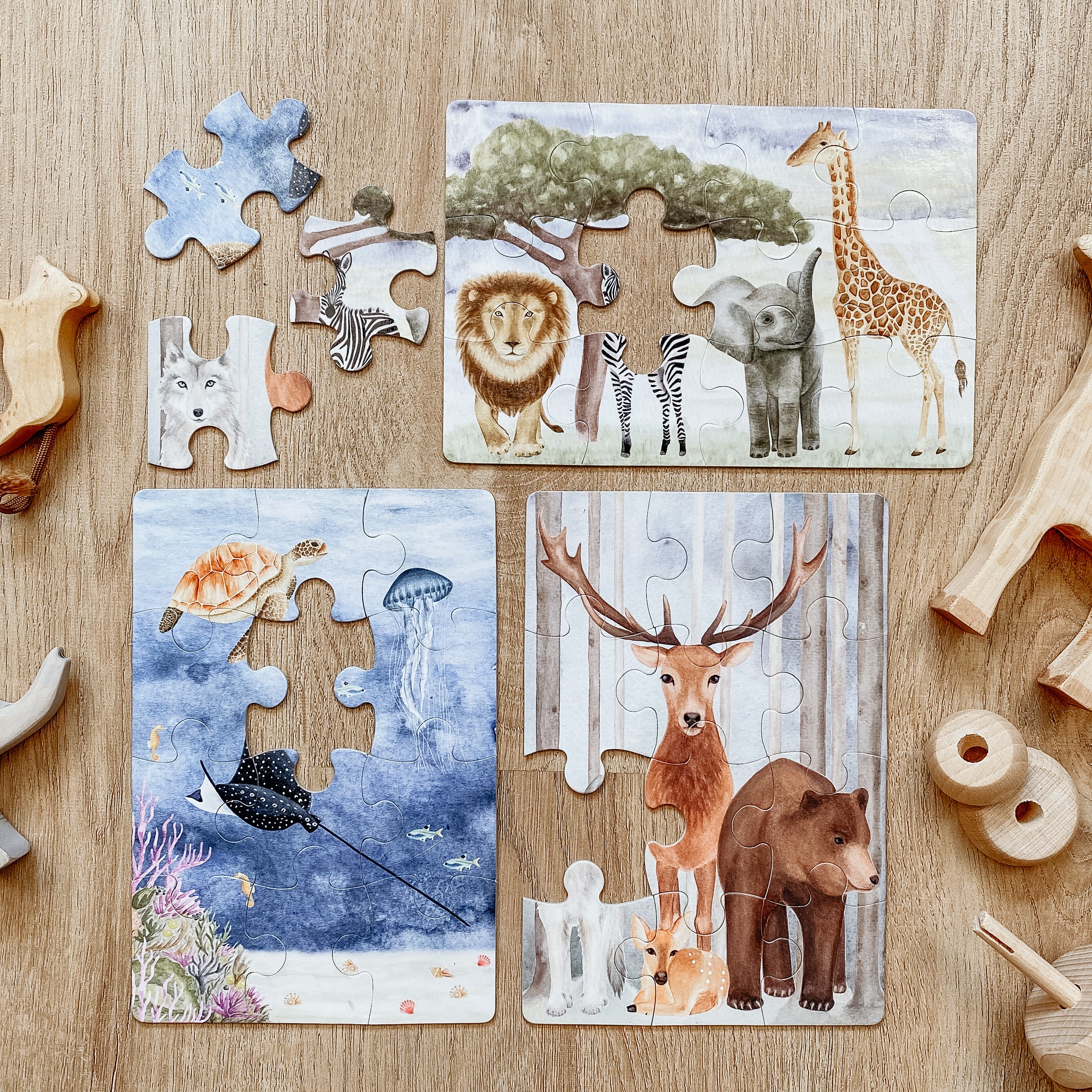 Jo Collier Designs | The Majestic Wild Jigsaw Puzzles (Pack of 3) - Image 6
