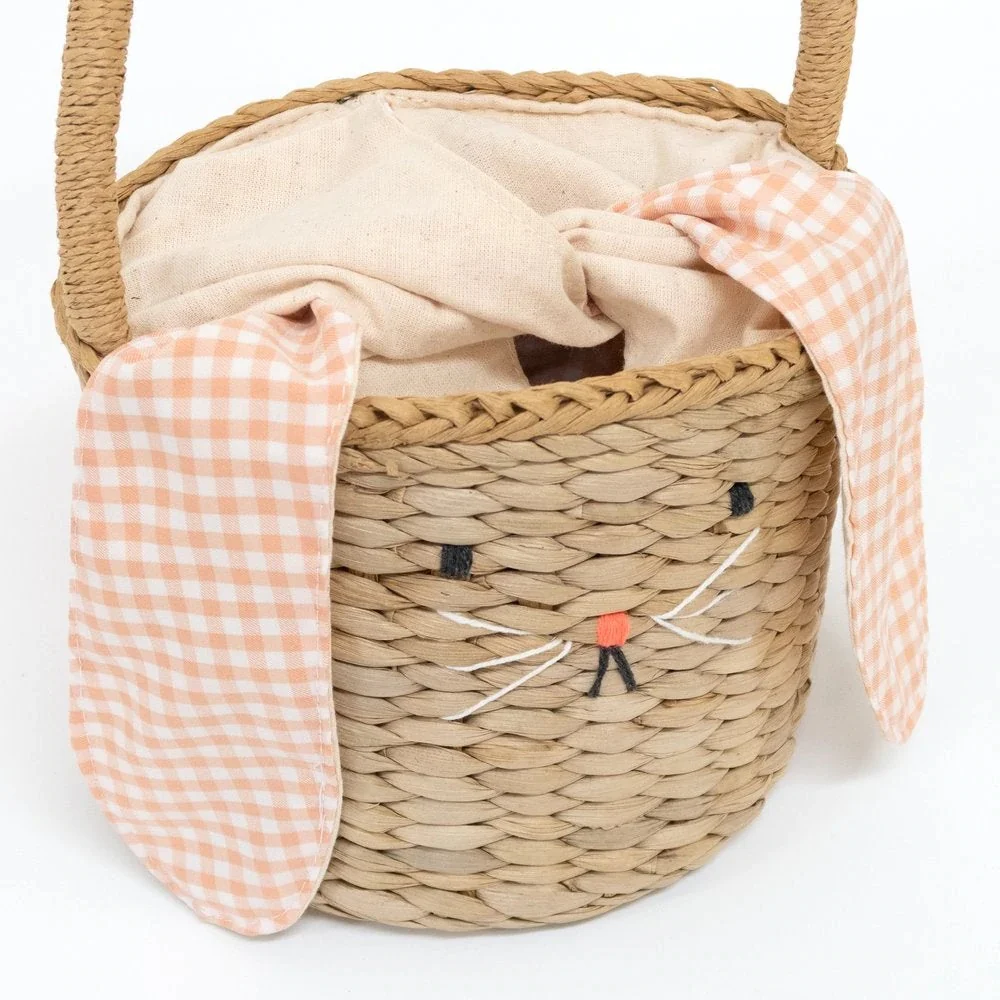 Meri Meri | Bunny Straw Basket - Image 6