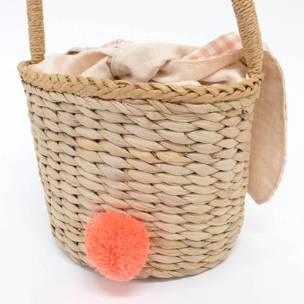Meri Meri | Bunny Straw Basket - Image 7