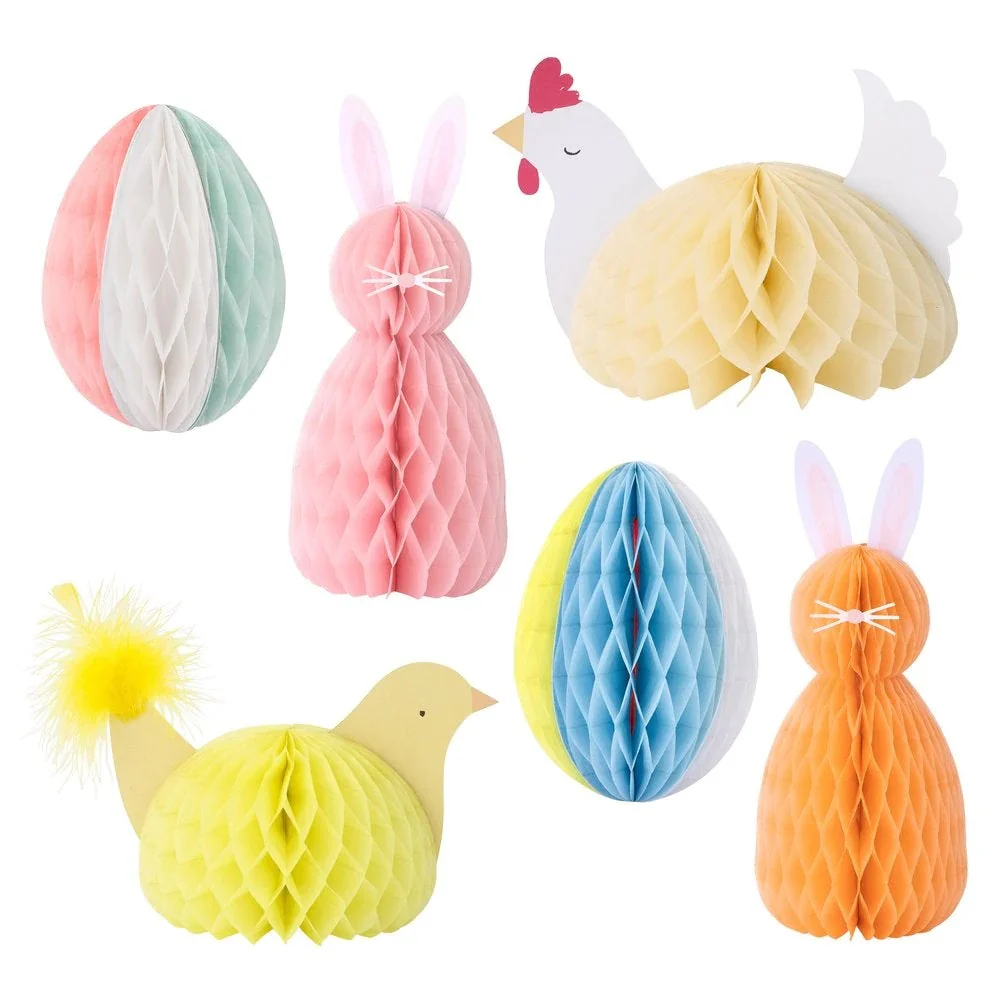 Meri Meri | Easter Table Decorations (6 piece set) - Image 7