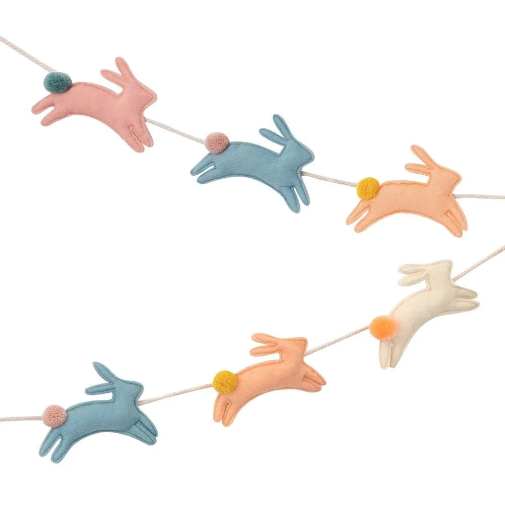 Meri Meri | Felt Bunny Garland - Image 4