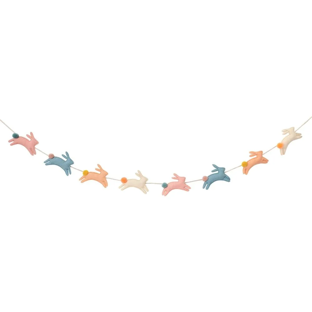 Meri Meri | Felt Bunny Garland - Image 5