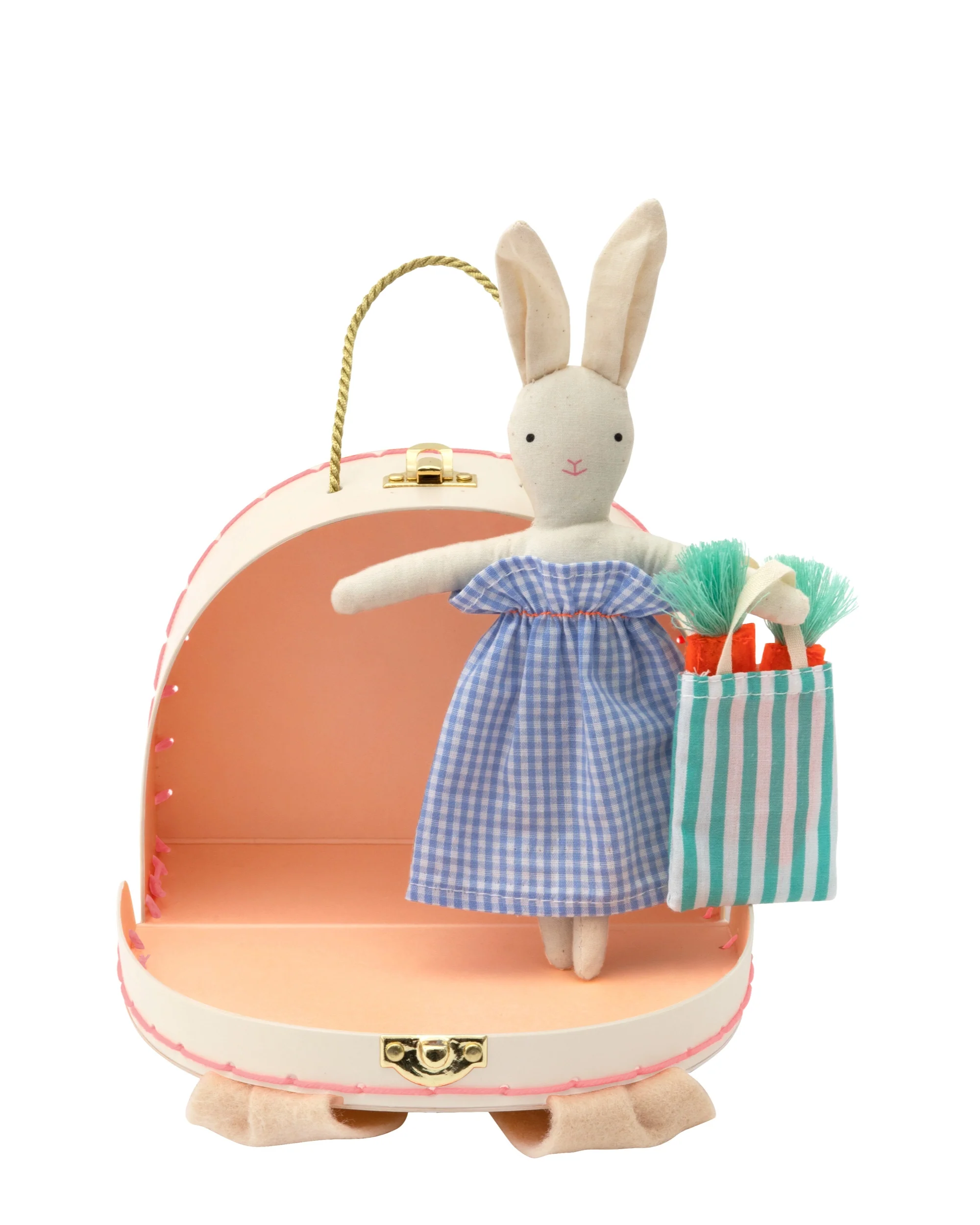 Meri Meri | Mini Suitcase Bunny Doll - Image 2