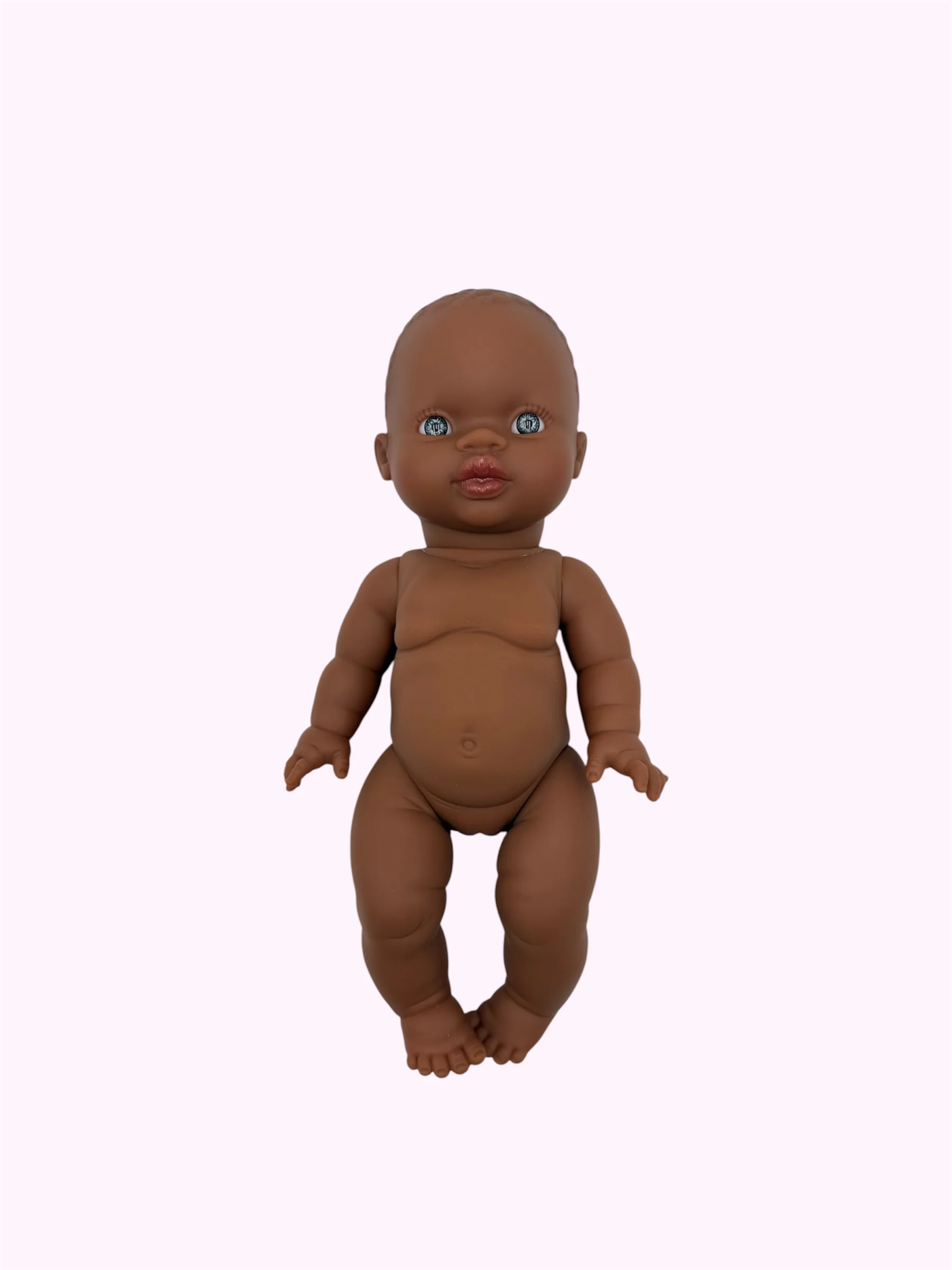 Minikane Doll | 13" African Baby Girl Doll w/ Light Eyes - Image 2