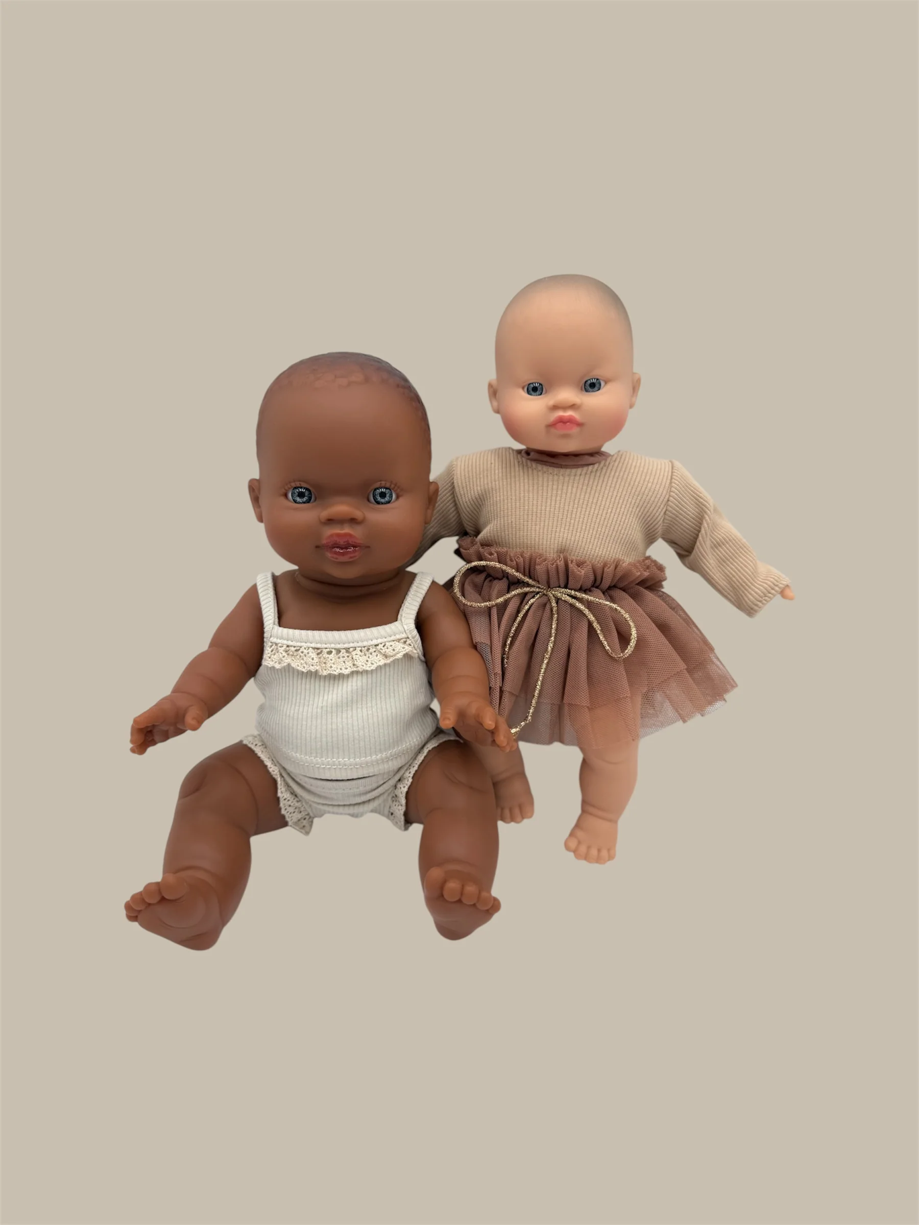 Minikane Doll | 13" African Baby Girl Doll w/ Light Eyes - Image 5