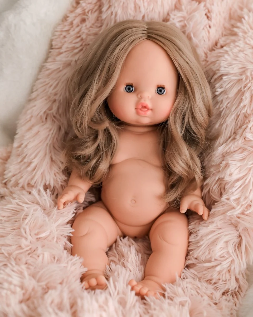 Minikane | 13" Baby Girl Doll - Eleanor (Clothes Sold Separately) - Image 5