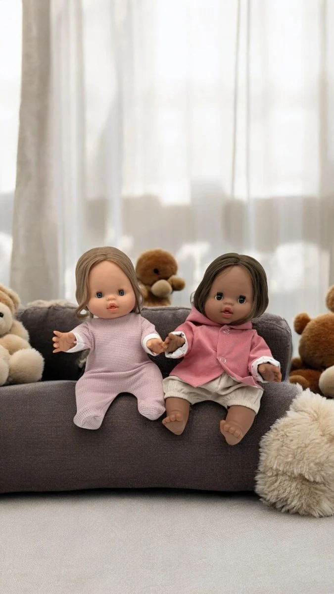 Minikane | 13" Baby Girl Doll - Eleanor (Clothes Sold Separately) - Image 9
