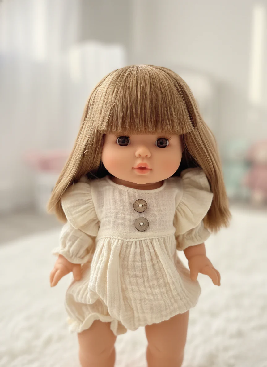 Minikane Doll | 13" Baby Girl Doll - Nina (Clothes Sold Separately) - Image 3