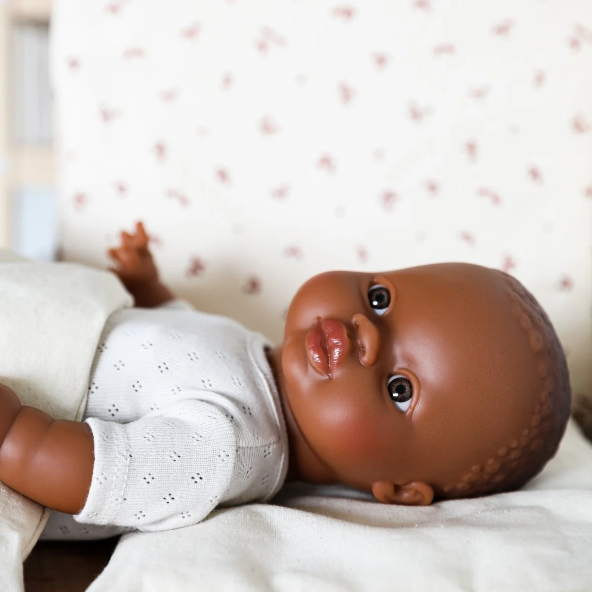 Minikane | 13" African Baby Boy Doll (Clothes Sold Separately) - Image 3