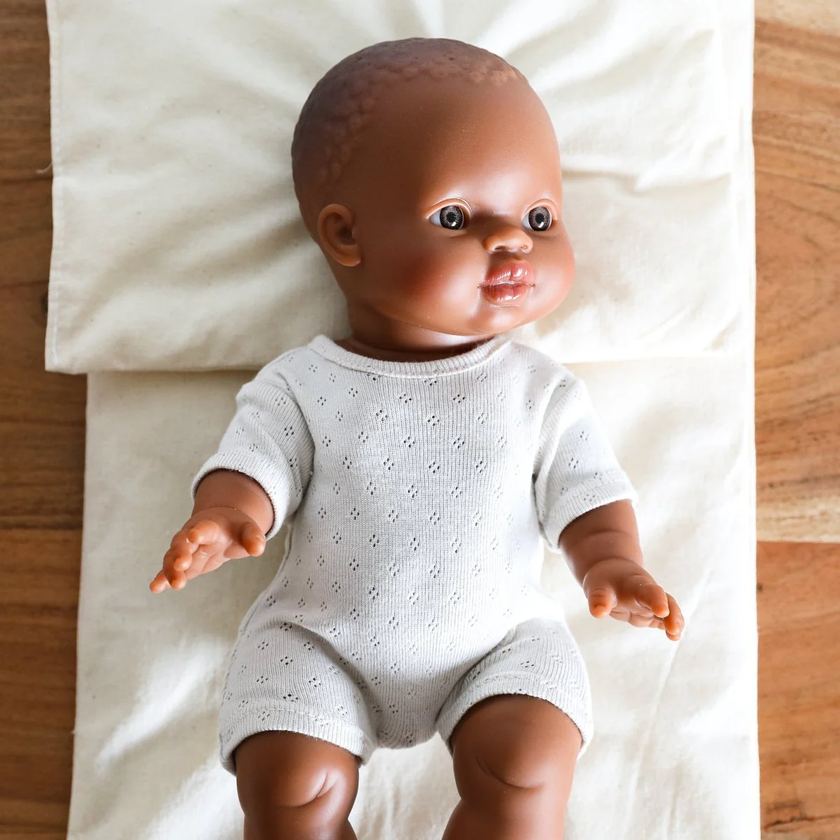 Minikane | 13" African Baby Boy Doll (Clothes Sold Separately) - Image 5