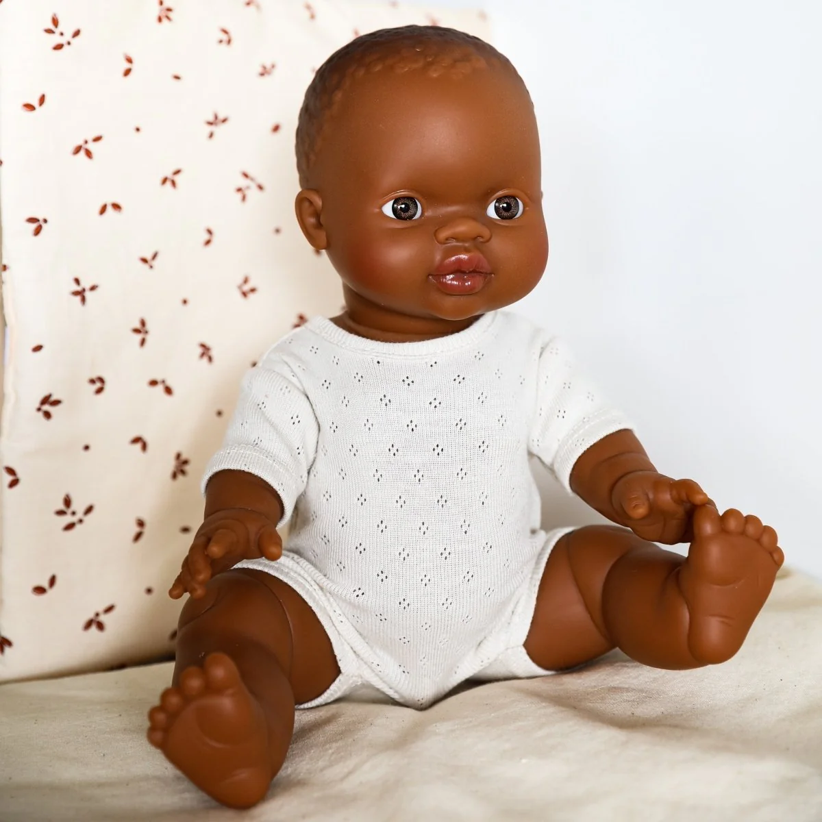 Minikane | 13" African Baby Boy Doll (Clothes Sold Separately) - Image 6