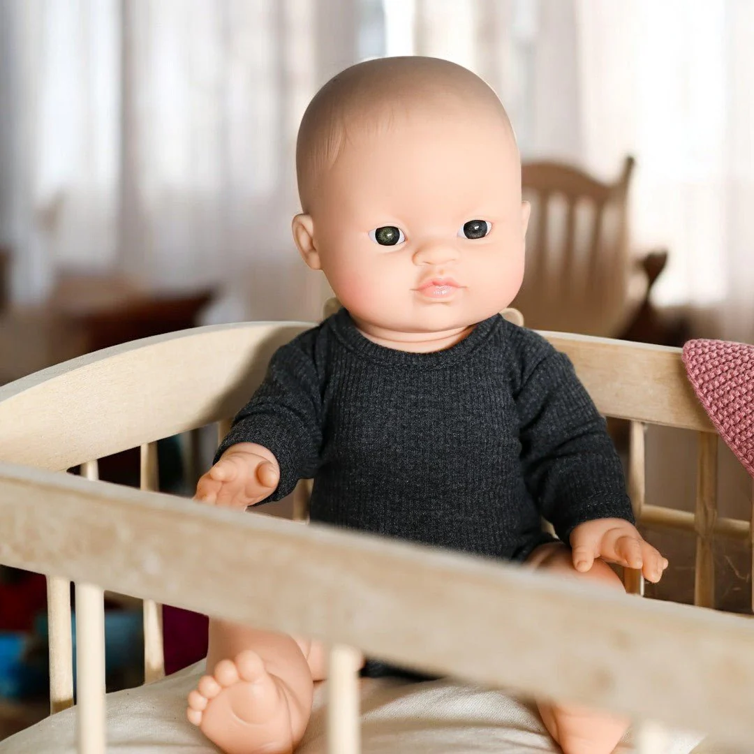 Minikane | 13" Asian Baby Boy Doll (Clothes Sold Separately) - Image 5