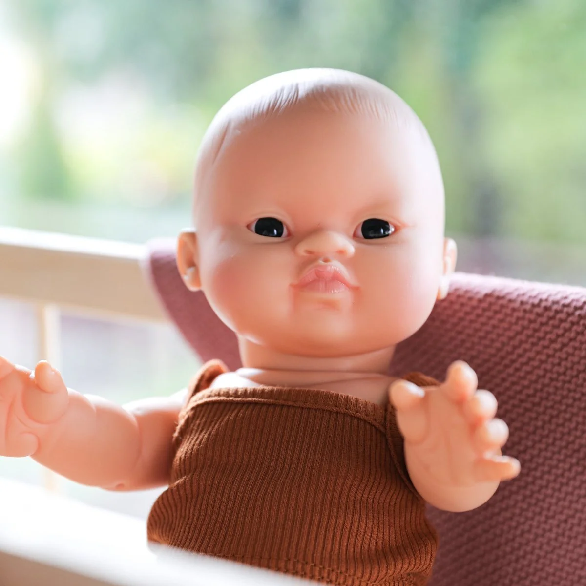 Minikane | 13" Asian Baby Girl Doll (Clothes Sold Separately) - Image 3