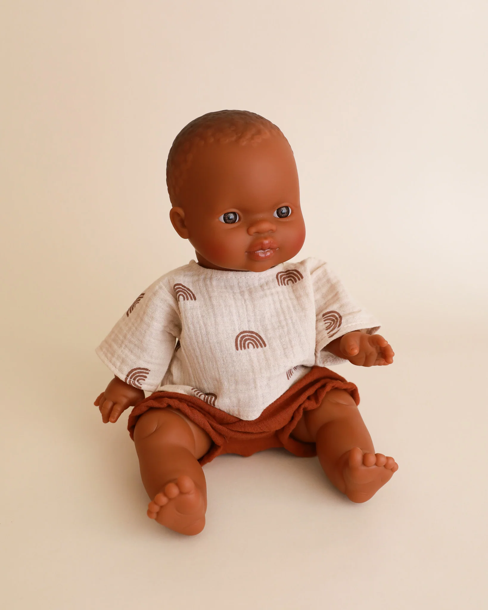 Minikane Doll Clothes | 2-Piece Doll Outfit - Retro Rainbows - Image 5
