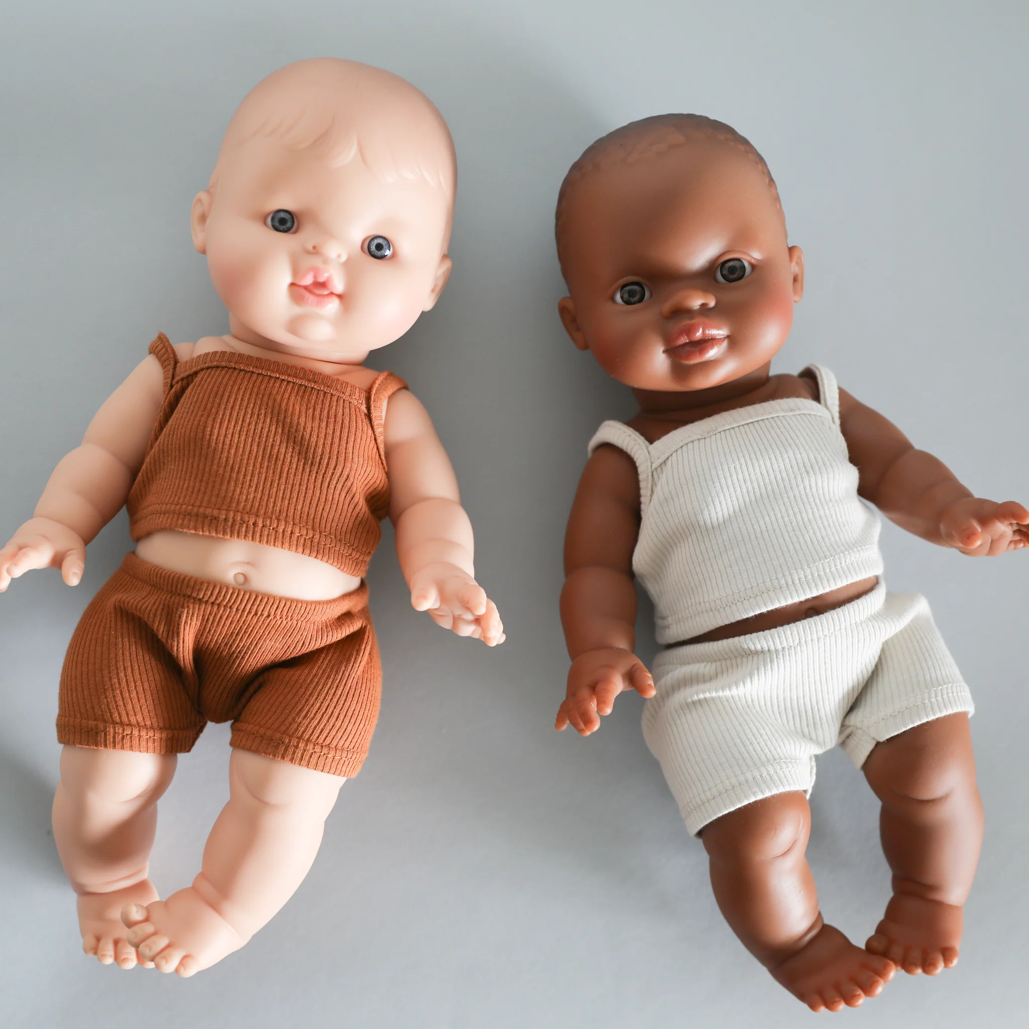 Minikane Doll Clothes | Baby Boy Doll Underwear Set (White) - Image 4