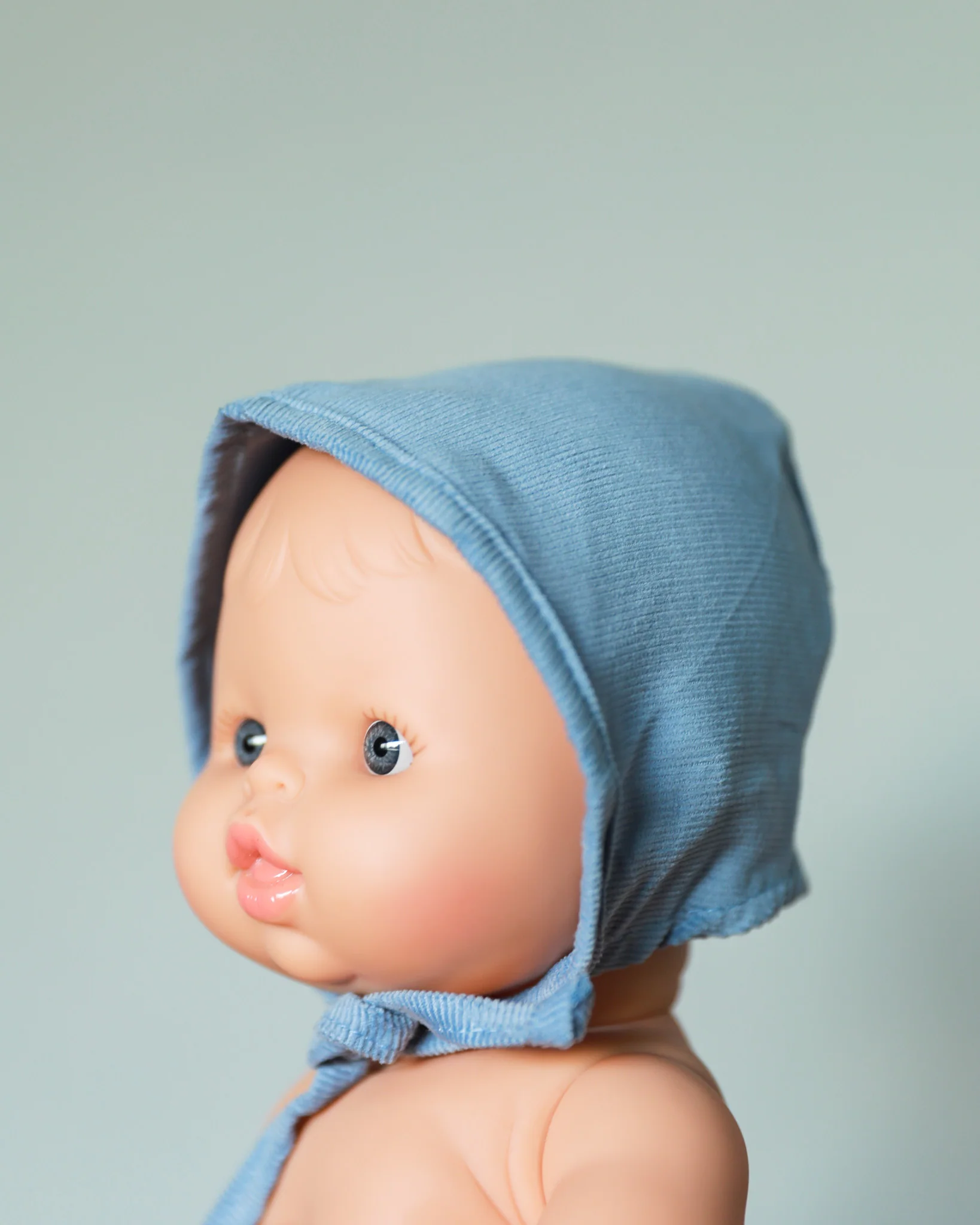 Minikane Doll Clothes | Doll Bonnet - Blue - Image 5