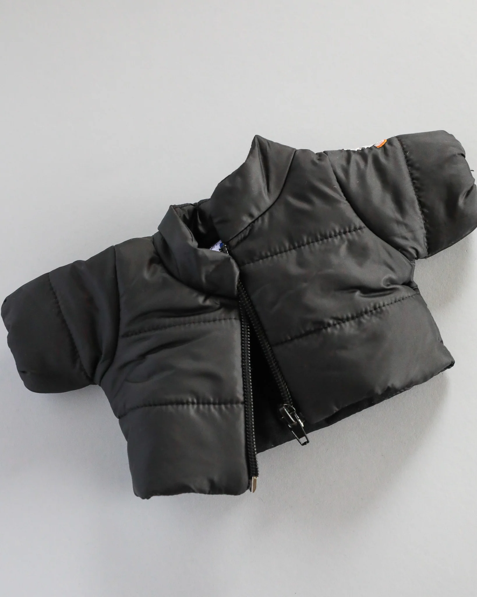 Minikane Doll Clothes | Doll Down Jacket - Black - Image 3