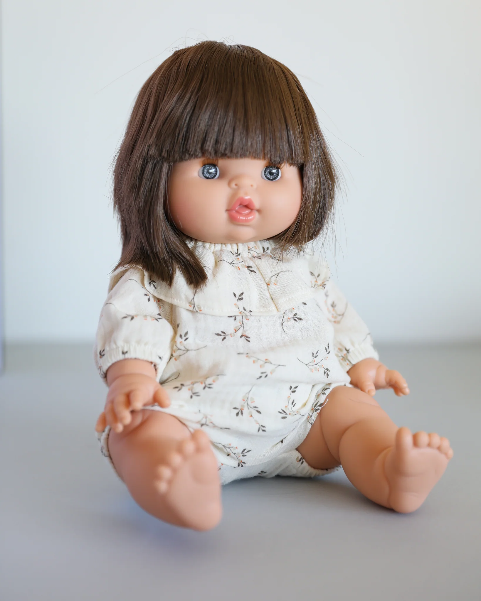 Minikane Doll Clothes | Doll Muslin Romper - Flowers - Image 4