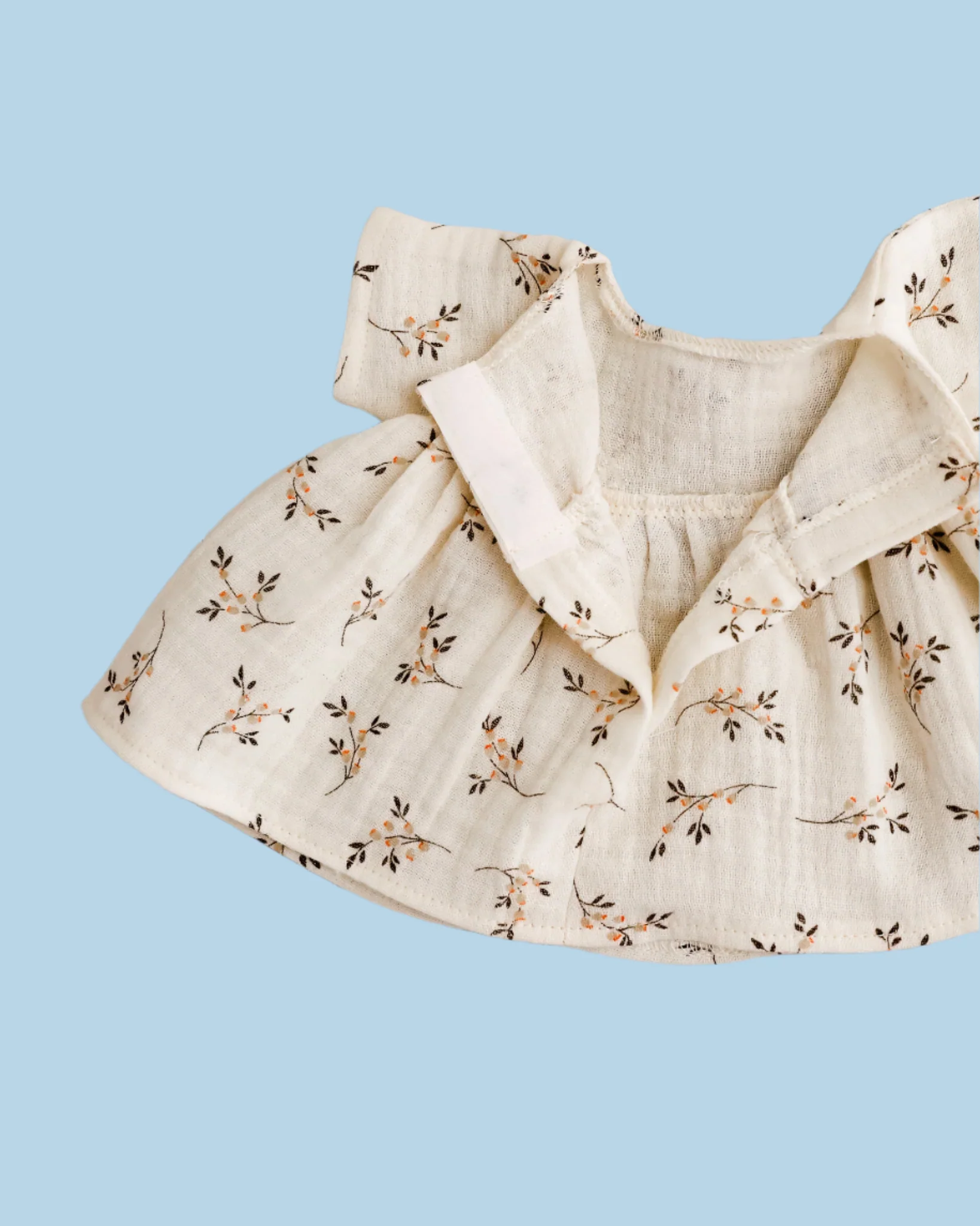 Minikane Doll Clothes | Doll Muslin Dress - Woodland Whisper - Image 4