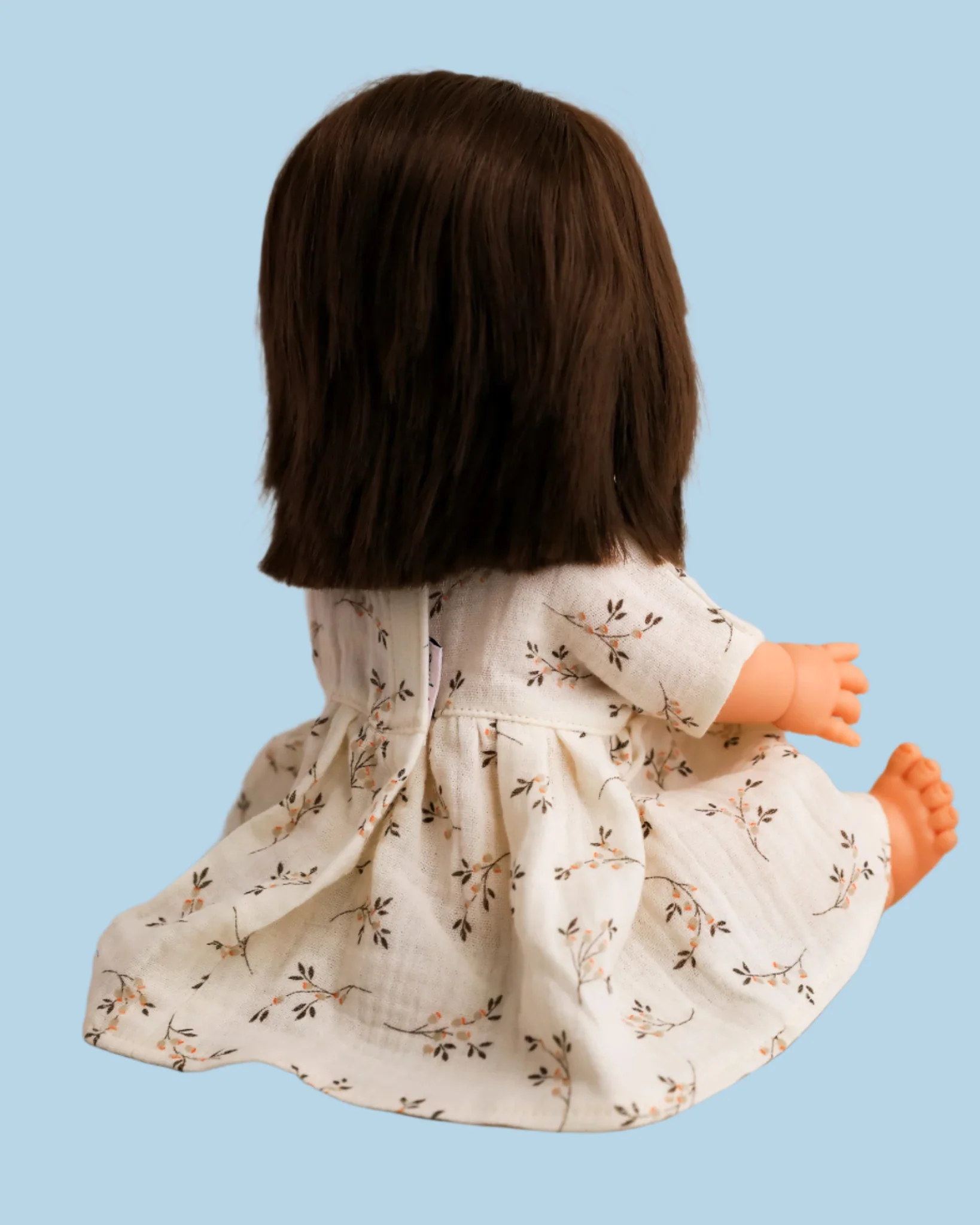 Minikane Doll Clothes | Doll Muslin Dress - Woodland Whisper - Image 6