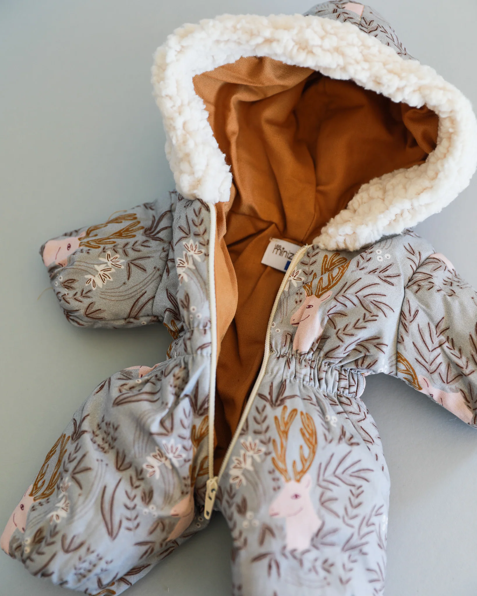 Minikane Doll Clothes | Doll Snowsuit - Deer - Image 4