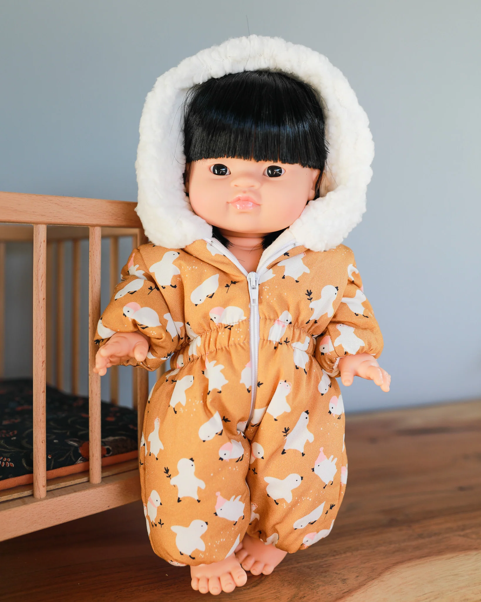 Minikane Doll Clothes | Doll Snowsuit - Little Chicks - Image 2