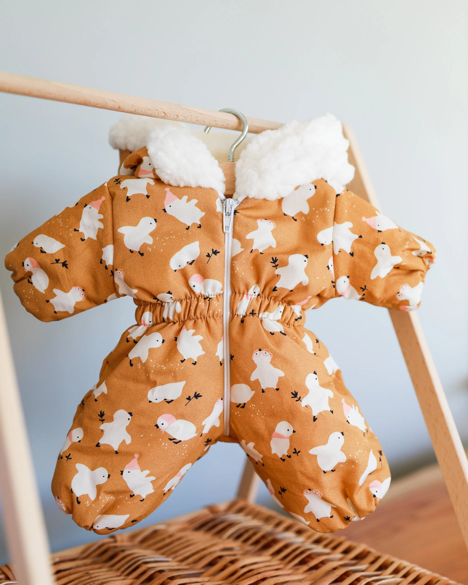 Minikane Doll Clothes | Doll Snowsuit - Little Chicks - Image 4