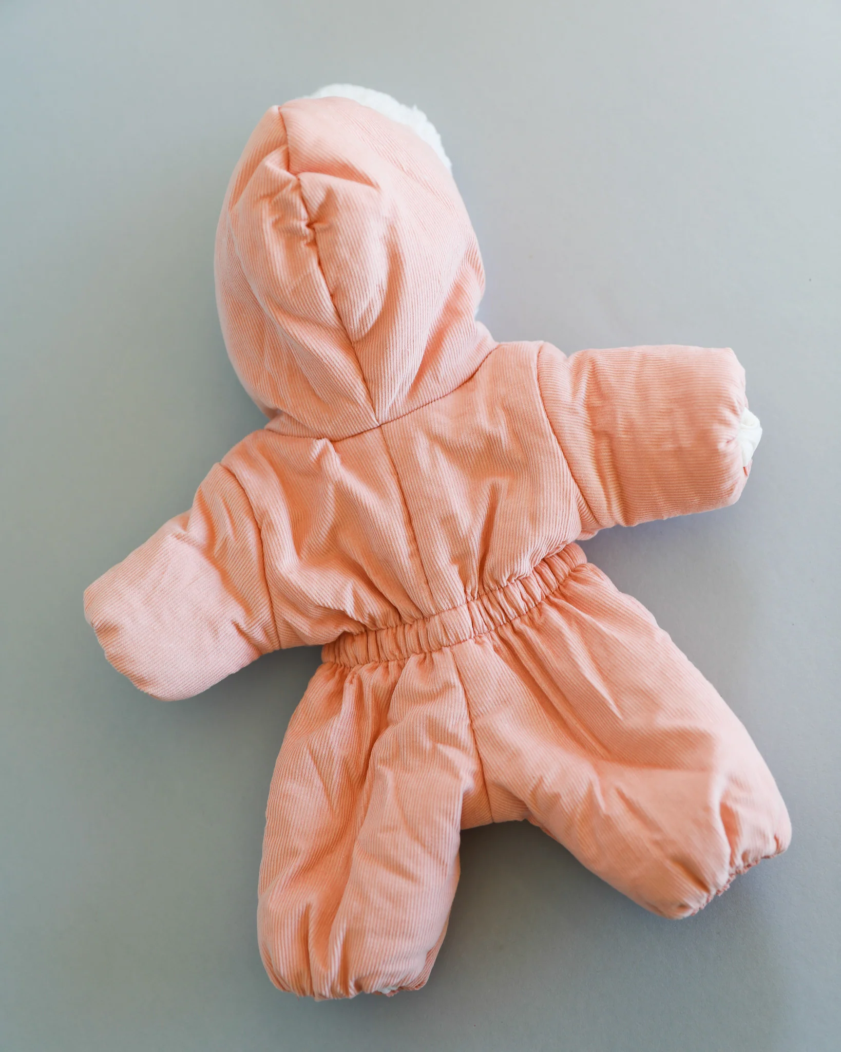 Minikane Doll Clothes | Doll Snowsuit - Peach - Image 6