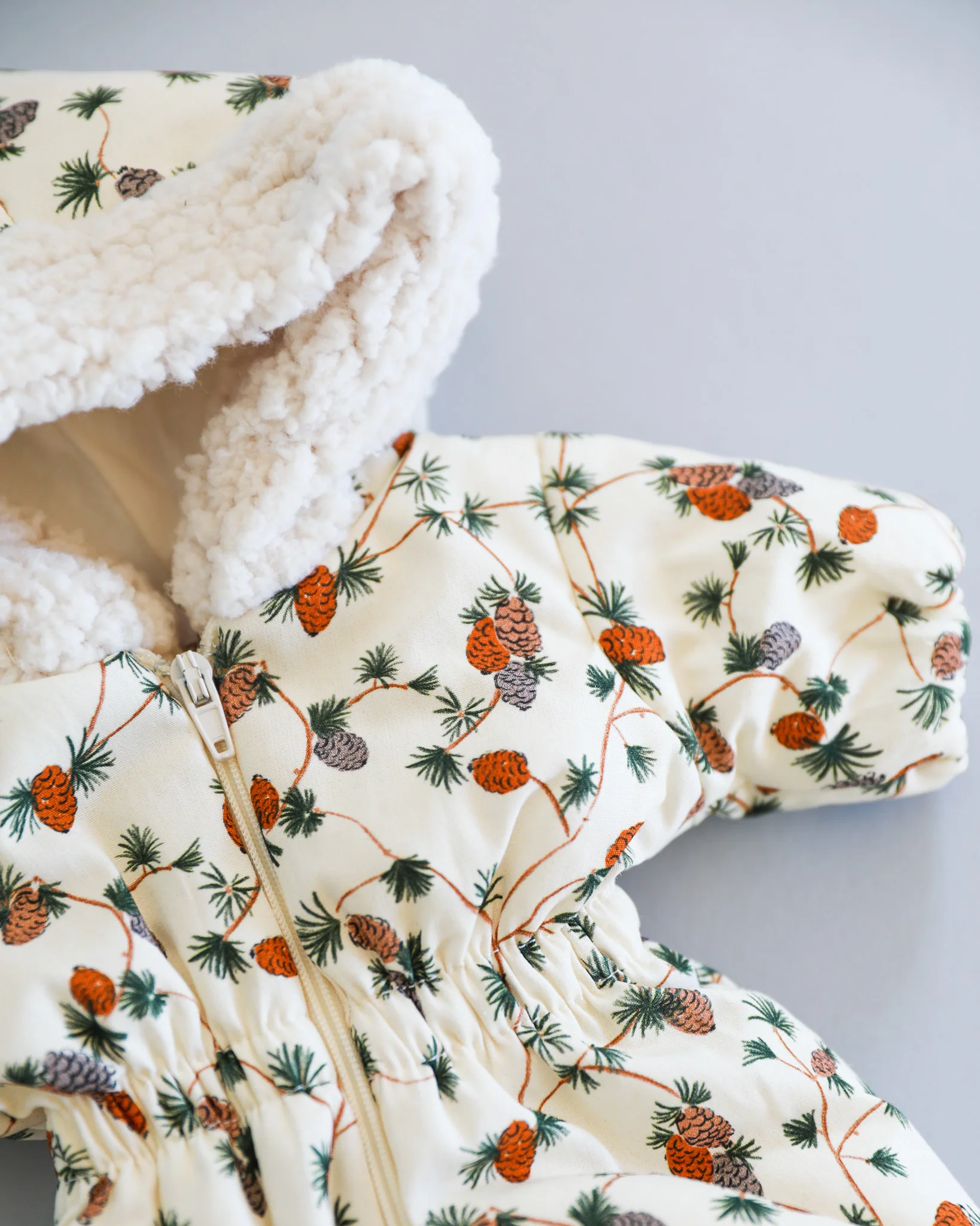Minikane Doll Clothes | Doll Snowsuit - Pinecones - Image 5