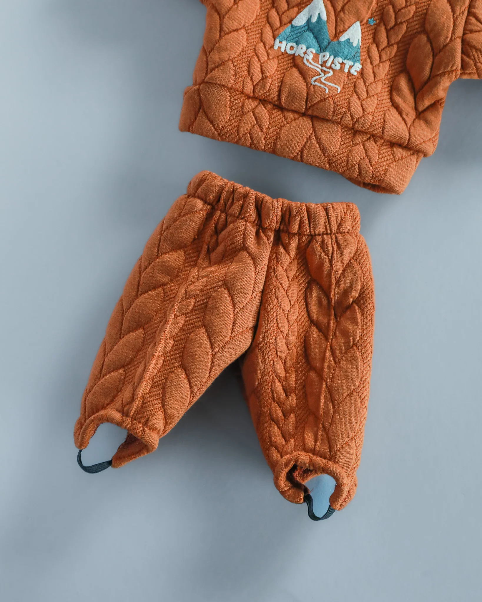 Minikane Doll Clothes | Doll Sweatshirt Set Hors Piste - Brown - Image 4