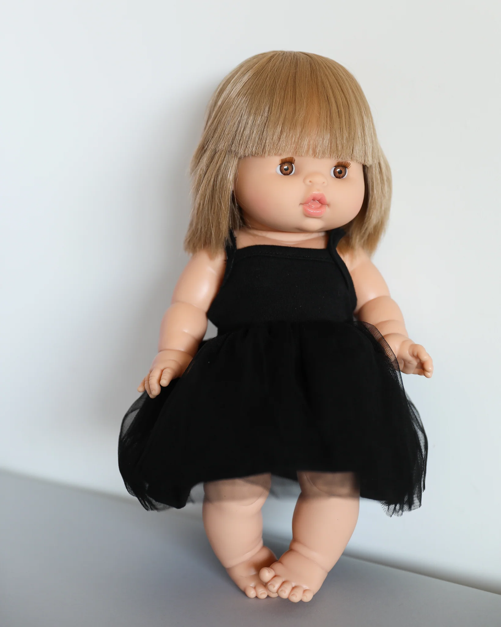 Minikane Doll Clothes | Doll Tutu Dress - Black - Image 3