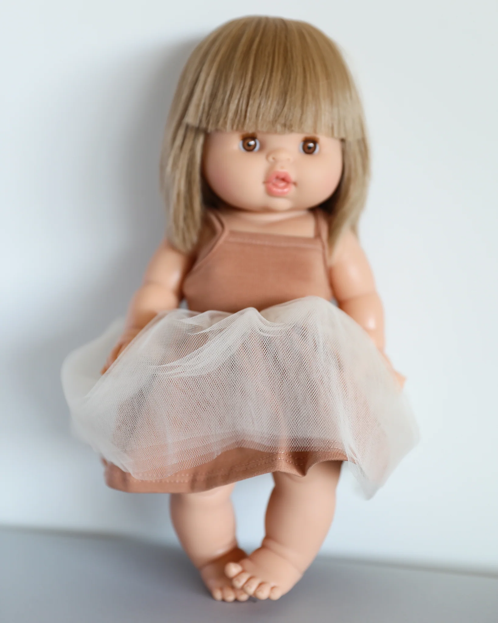 Minikane Doll Clothes | Doll Tutu Dress - Dusty Pink - Image 3