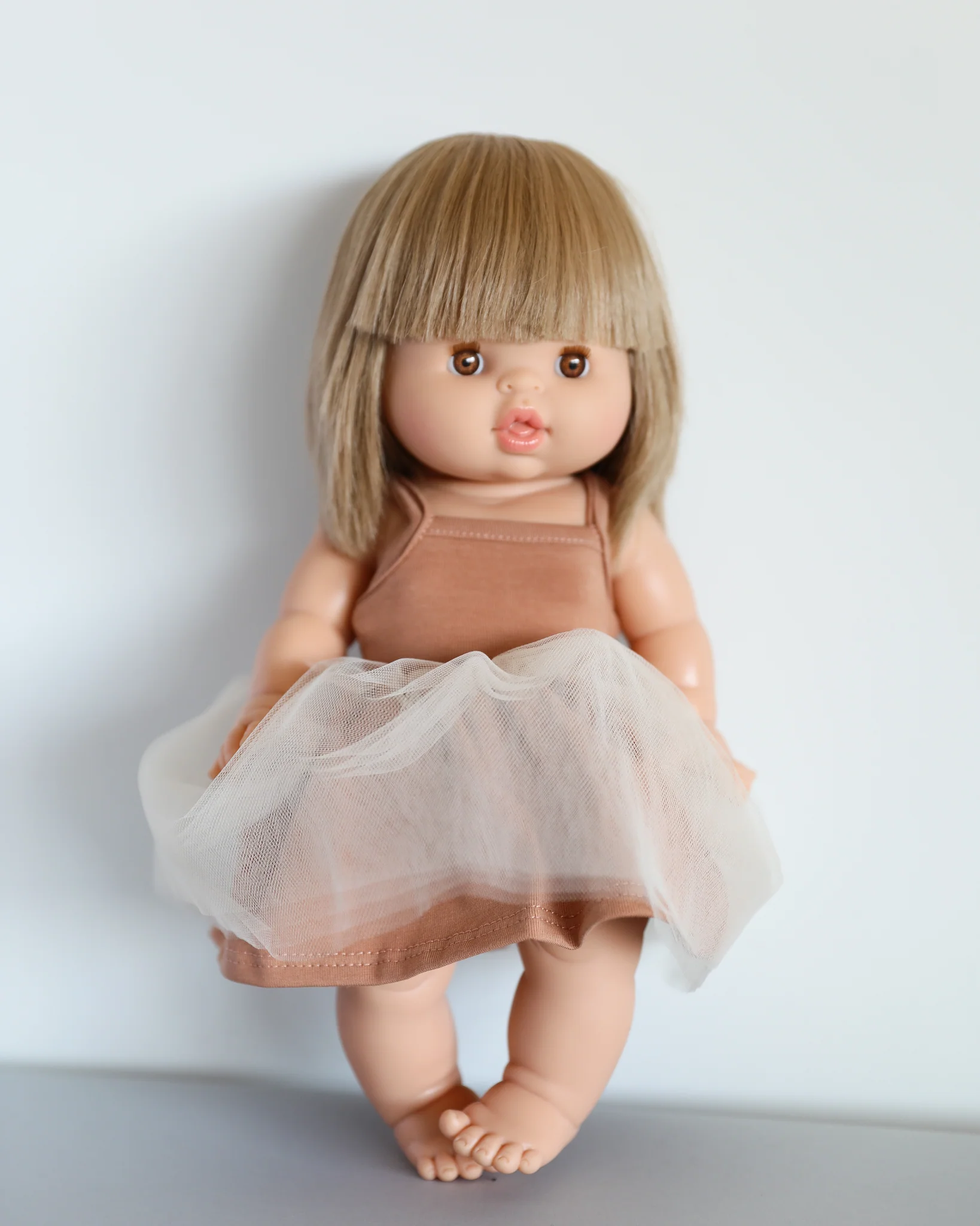 Minikane Doll Clothes | Doll Tutu Dress - Dusty Pink - Image 4